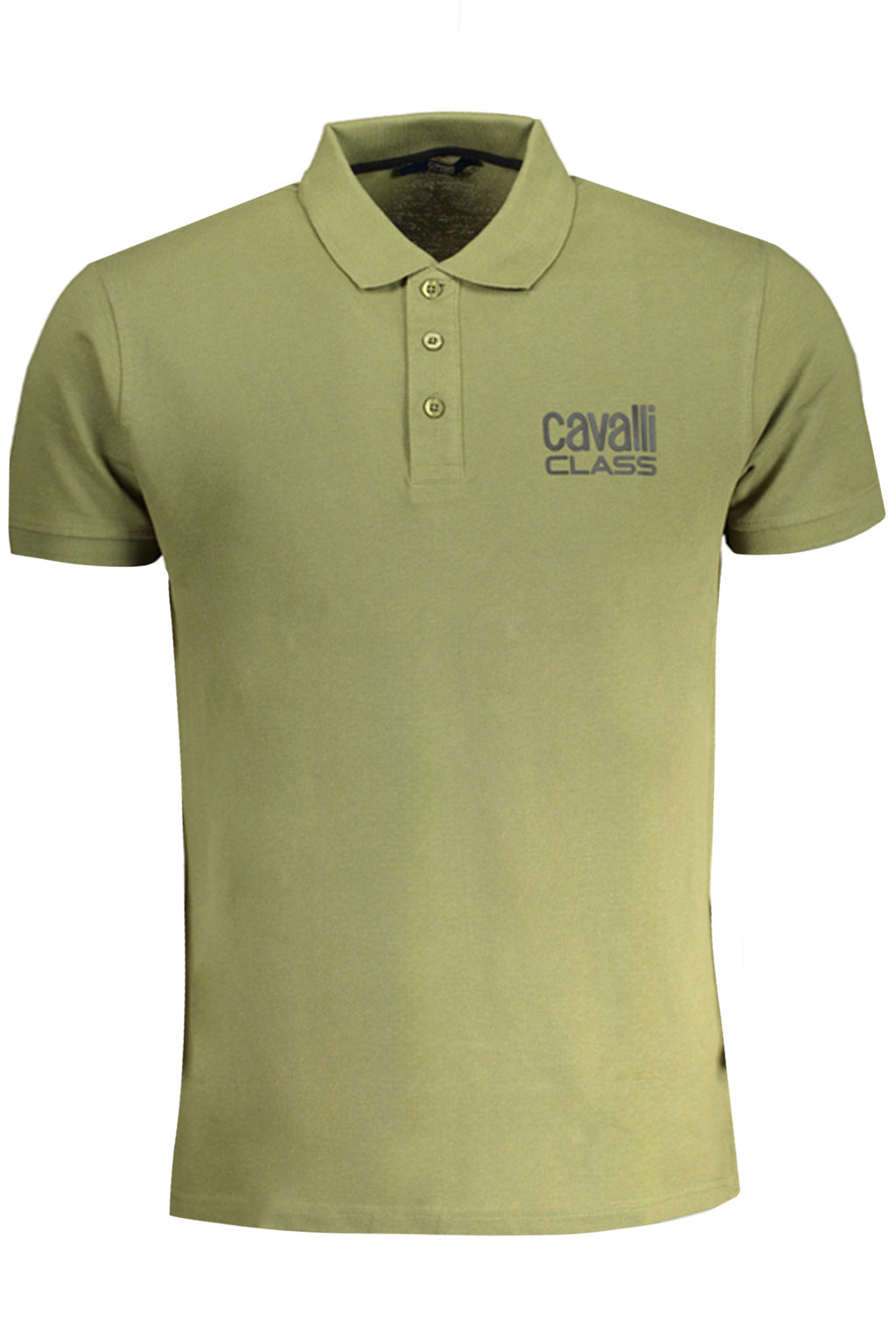 POLO DE MANGA CORTA PARA HOMBRE CAVALLI CLASS, VERDE 