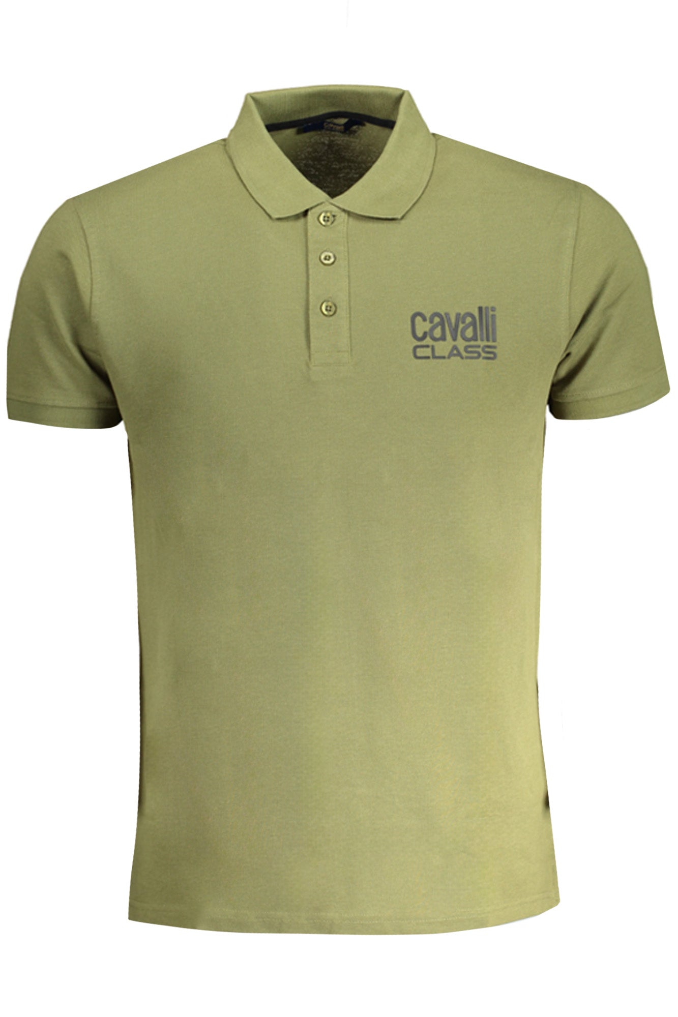 POLO DE MANGA CORTA PARA HOMBRE CAVALLI CLASS, VERDE 