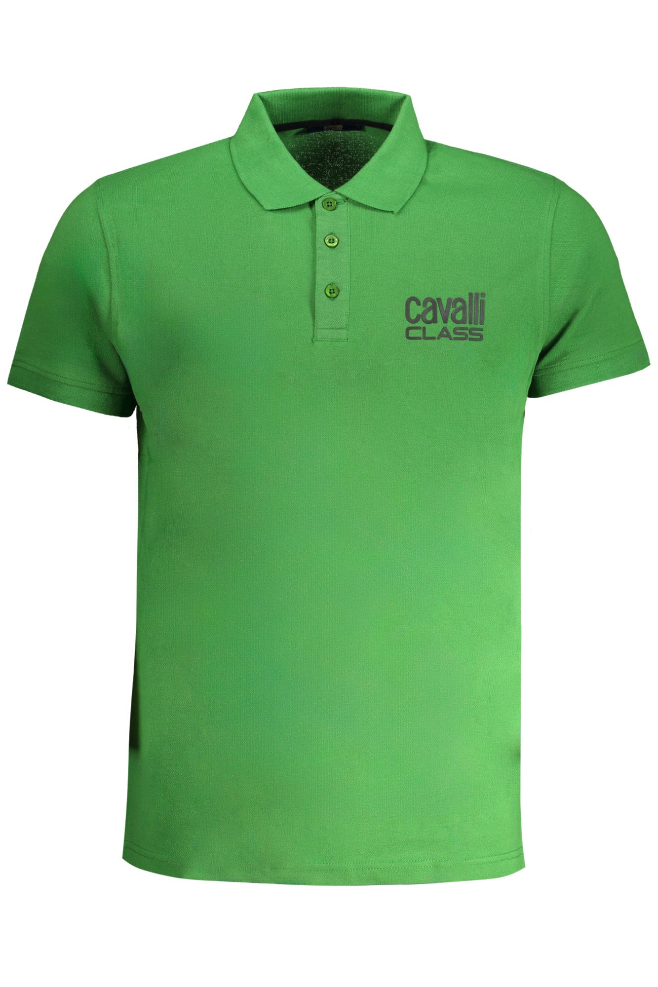 POLO DE MANGA CORTA PARA HOMBRE CAVALLI CLASS, VERDE 