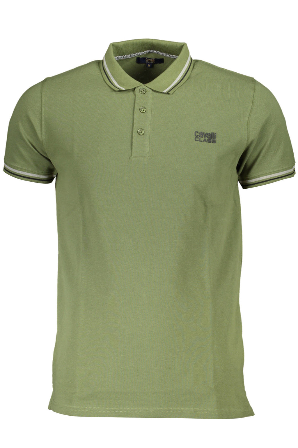 POLO DE MANGA CORTA PARA HOMBRE CAVALLI CLASS, VERDE 