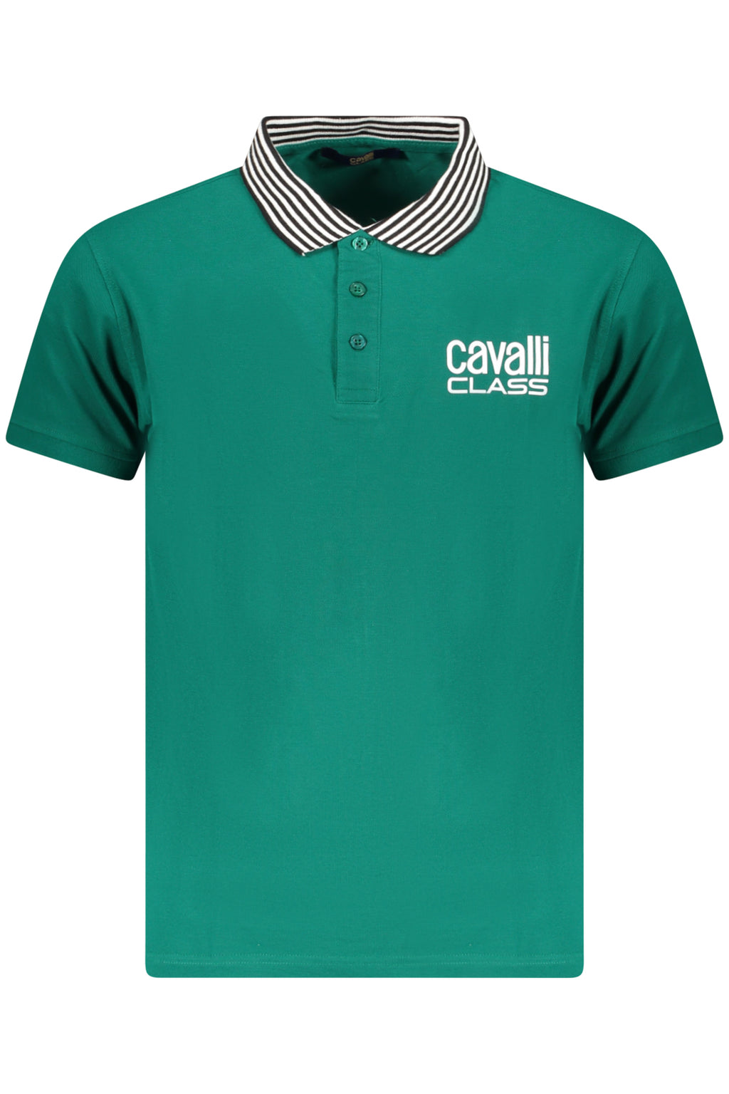POLO DE MANGA CORTA PARA HOMBRE CAVALLI CLASS, VERDE 