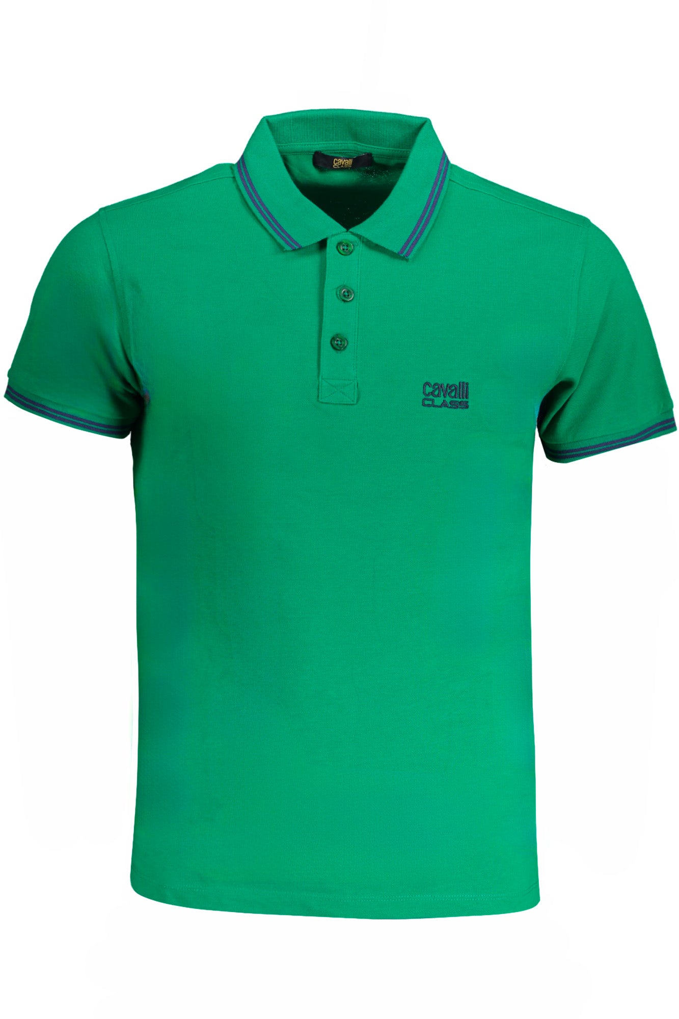 POLO DE MANGA CORTA PARA HOMBRE CAVALLI CLASS, VERDE 