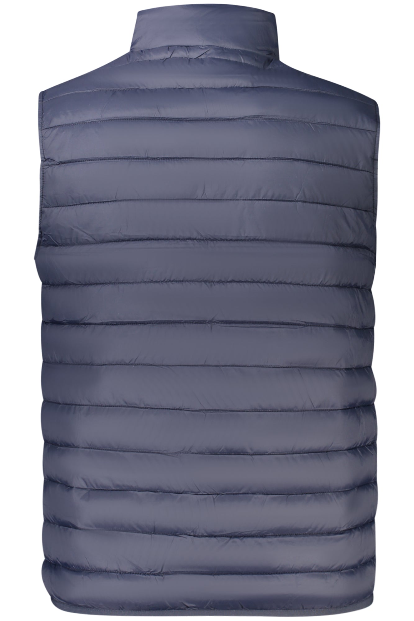 CAVALLI CLASS MEN'S BLUE SLEEVELESS JACKET 