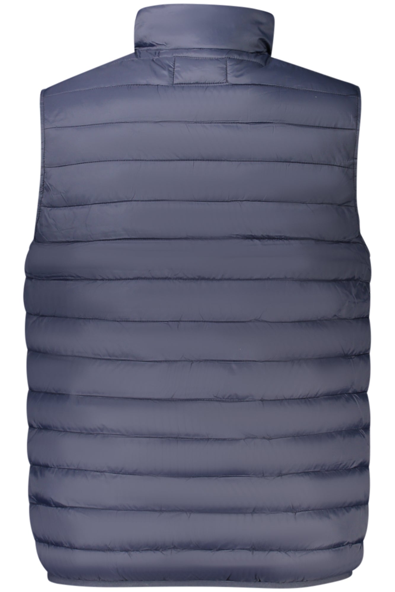 CAVALLI CLASS MEN'S BLUE SLEEVELESS JACKET 