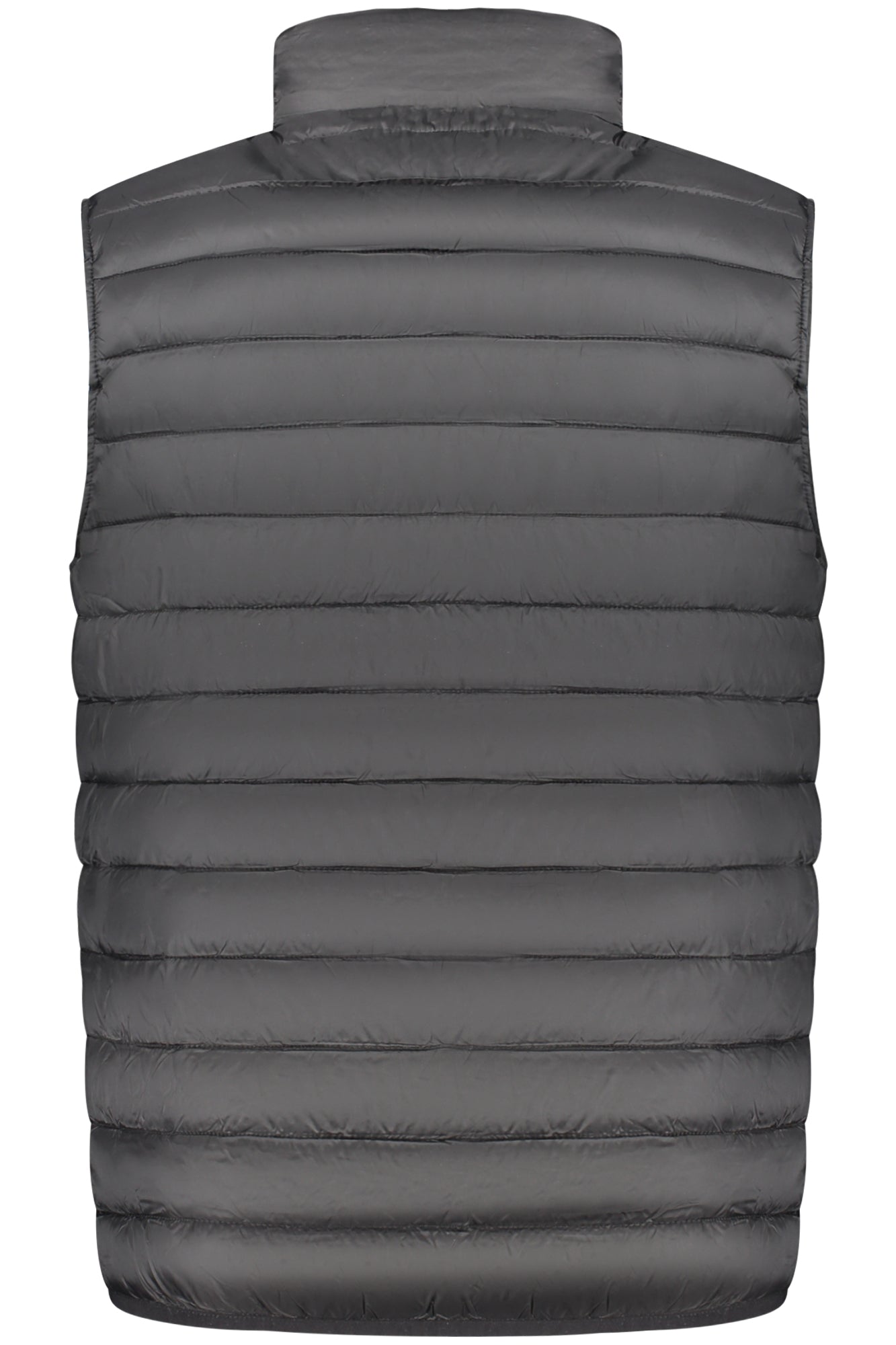 CAVALLI CLASS MEN'S BLACK SLEEVELESS JACKET 