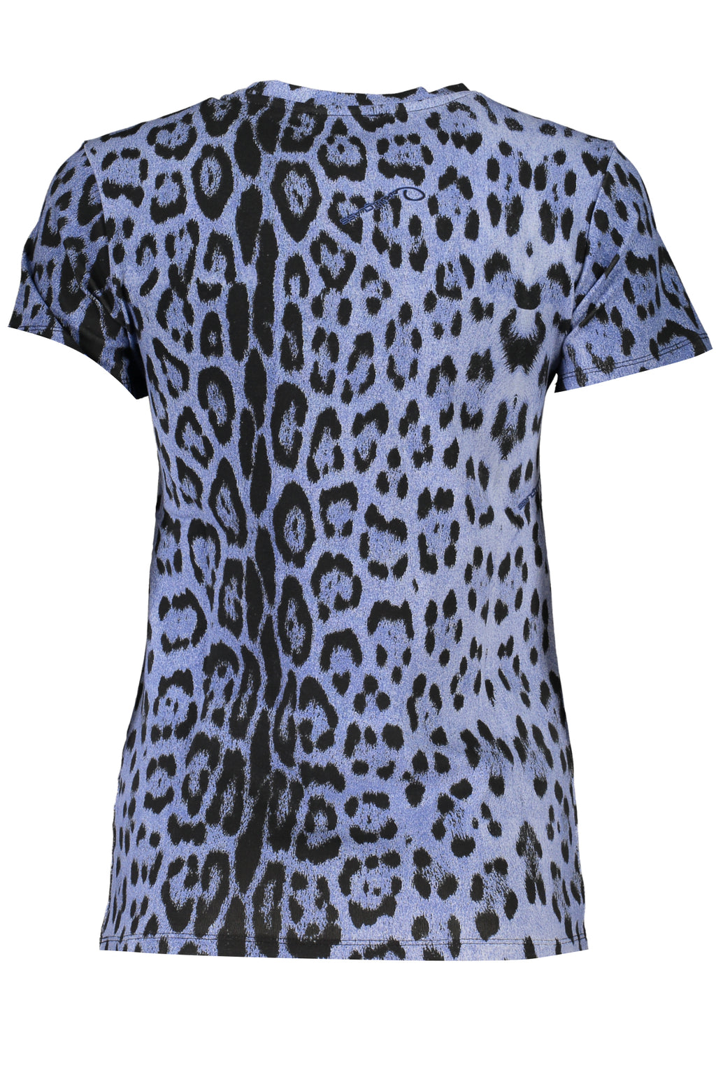 CAMISETA DE MANGA CORTA PARA MUJER DE LA CLASE CAVALLI, AZUL 