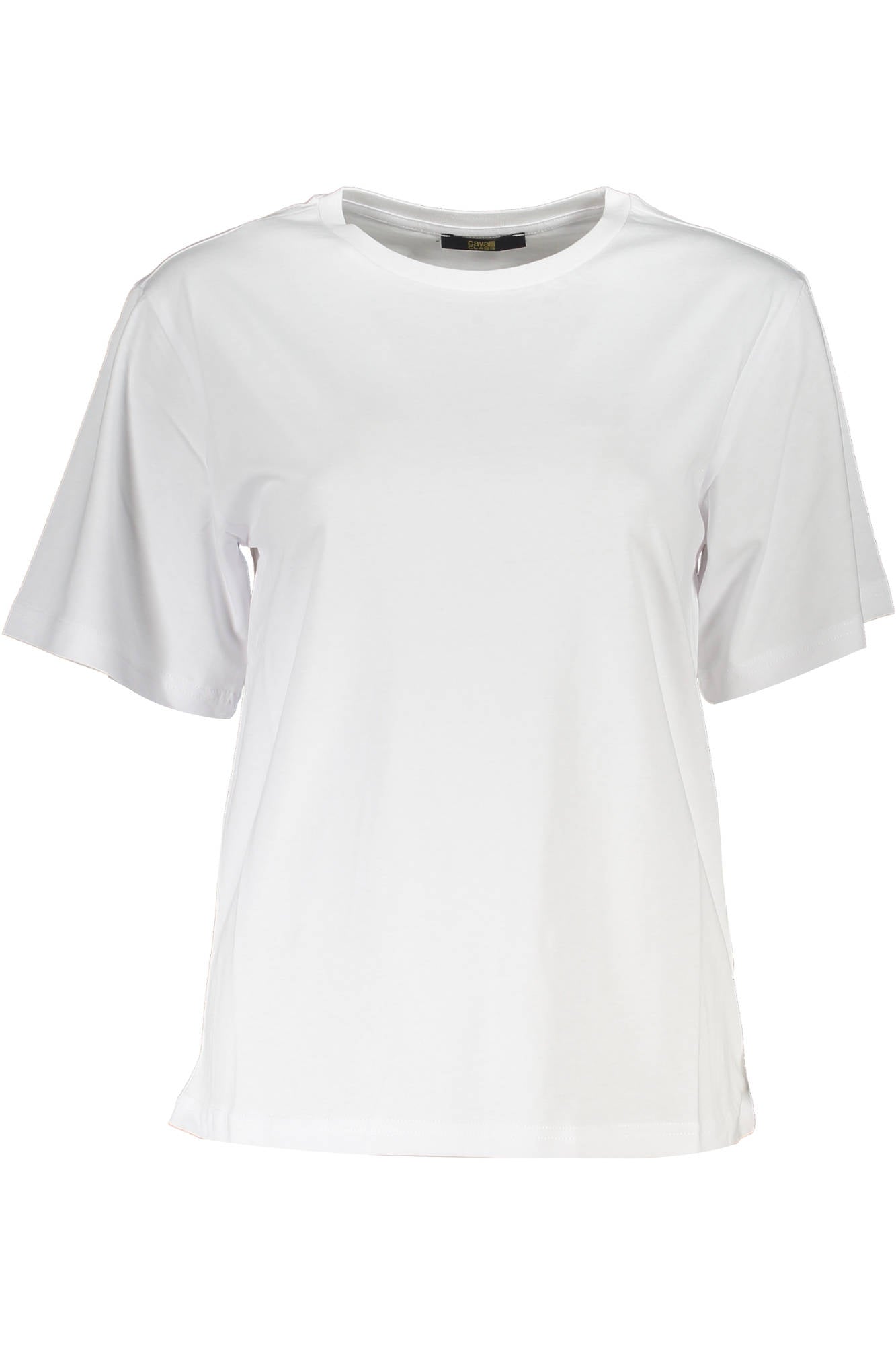 CAMISETA DE MANGA CORTA MUJER CAVALLI CLASS BLANCA 