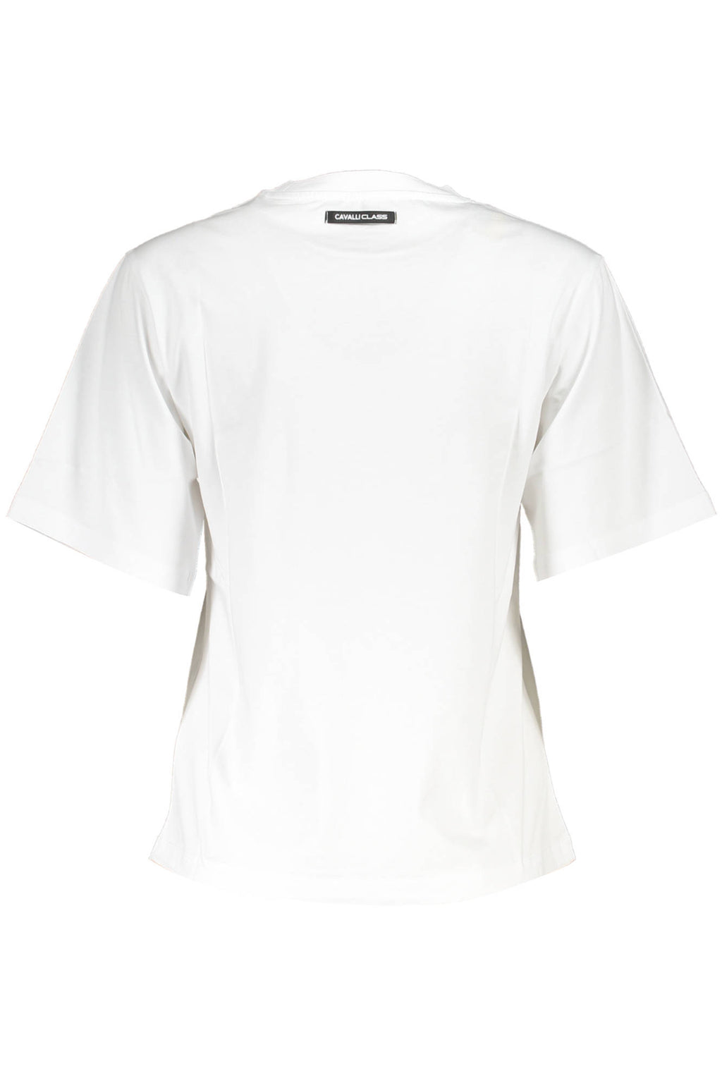 CAMISETA DE MANGA CORTA MUJER CAVALLI CLASS BLANCA 