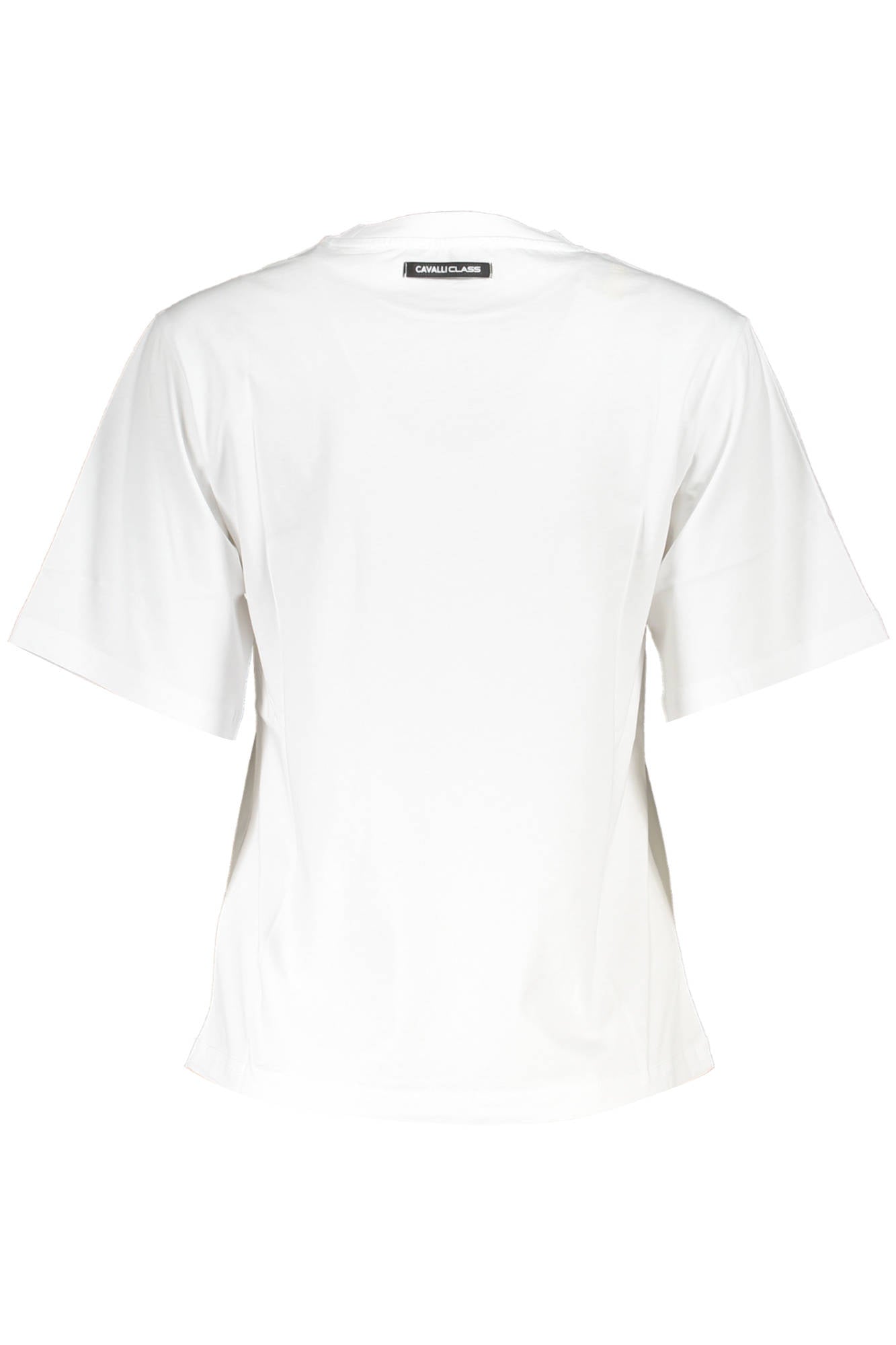 CAMISETA DE MANGA CORTA MUJER CAVALLI CLASS BLANCA 