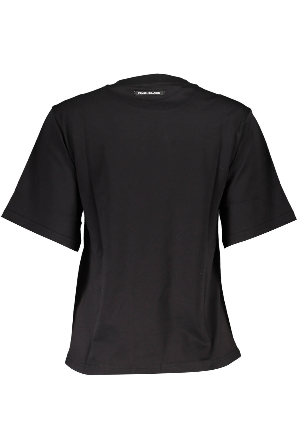 CAMISETA DE MANGA CORTA PARA MUJER CAVALLI CLASS NEGRA 