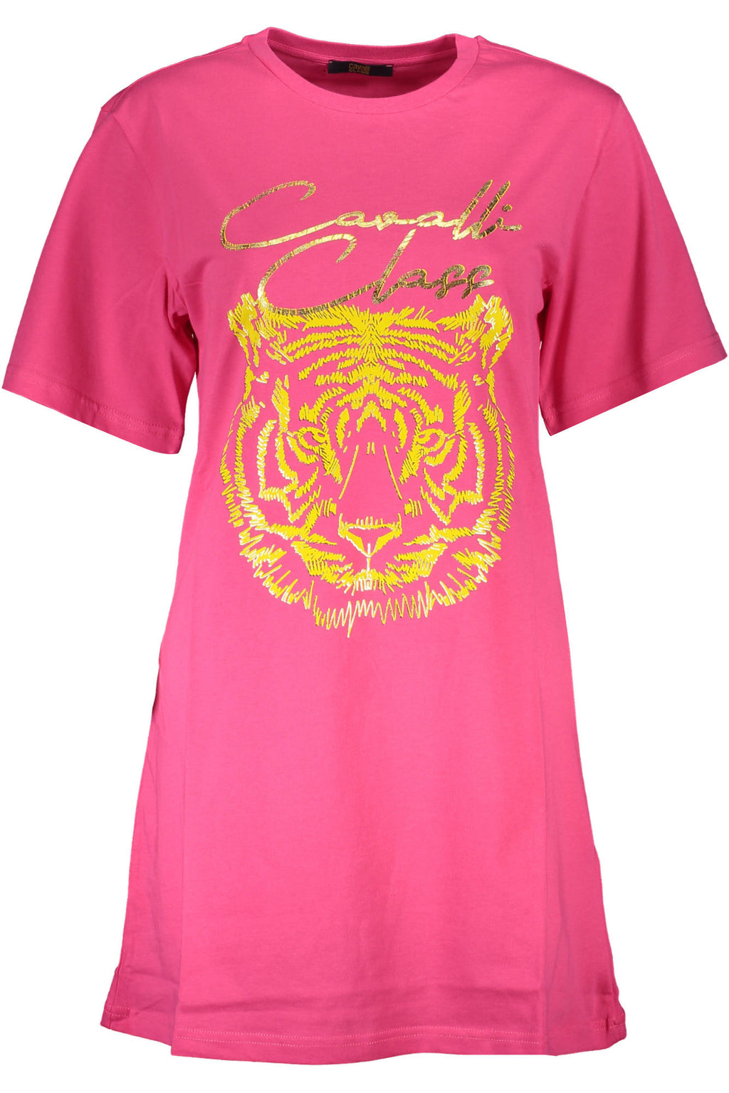 CAMISETA DE MANGA CORTA PARA MUJER CAVALLI CLASS ROSA 