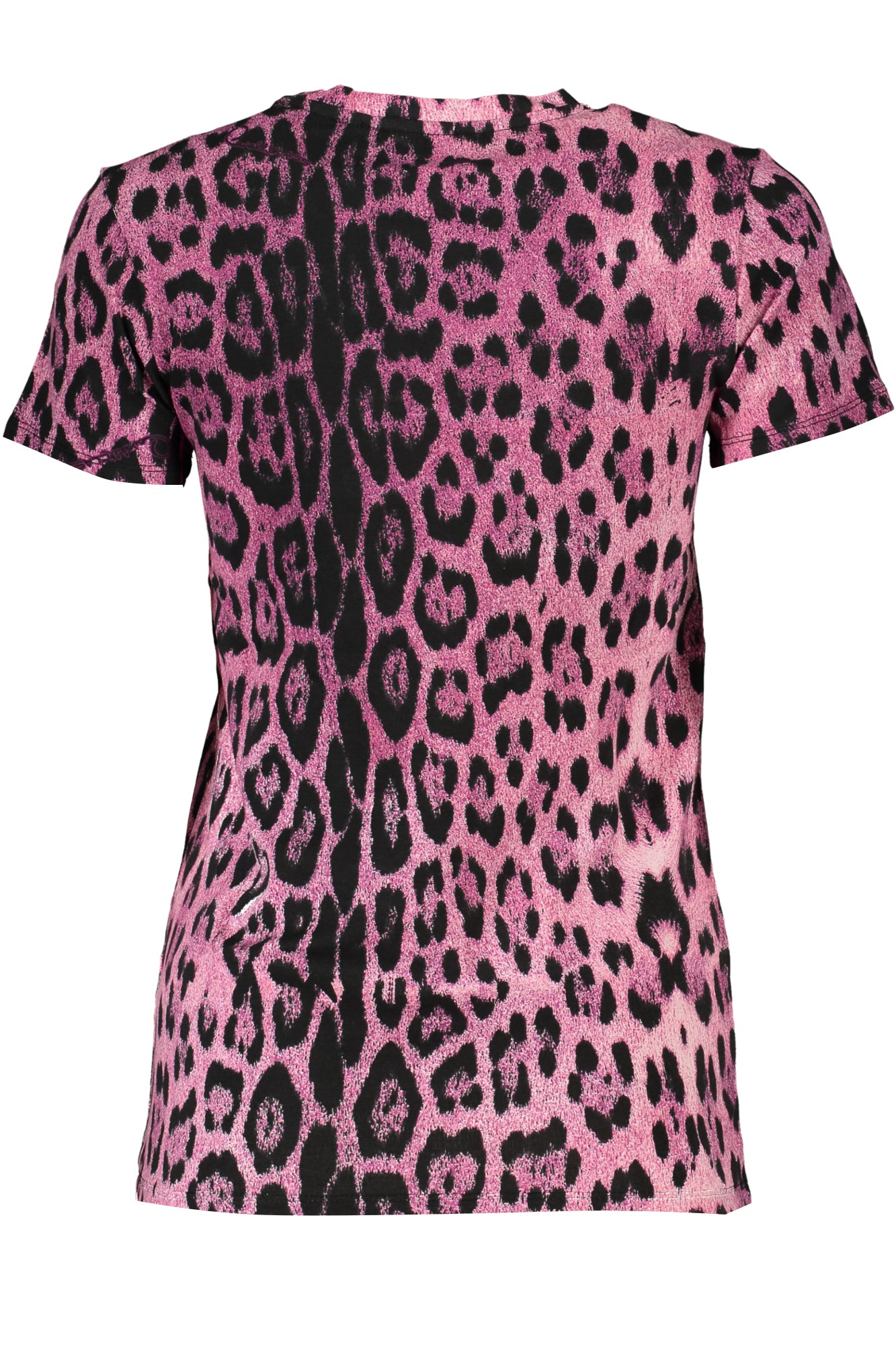 CAMISETA DE MANGA CORTA PARA MUJER CAVALLI CLASS ROSA 