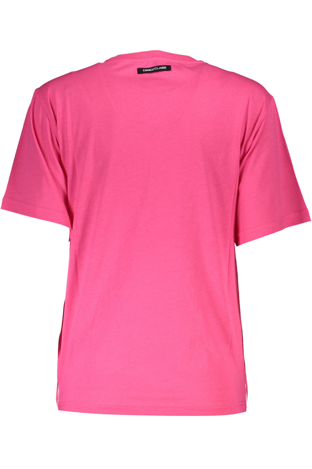 CAMISETA DE MANGA CORTA PARA MUJER CAVALLI CLASS ROSA 