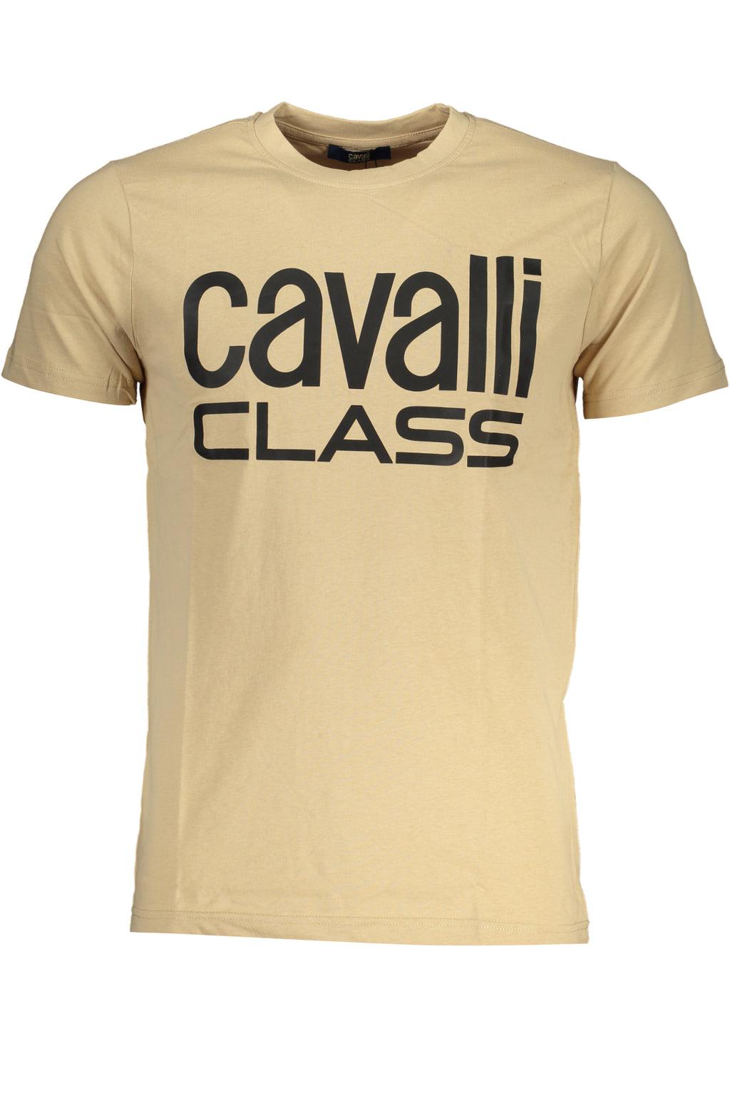 CAMISETA DE MANGA CORTA PARA HOMBRE CAVALLI CLASS, BEIGE 