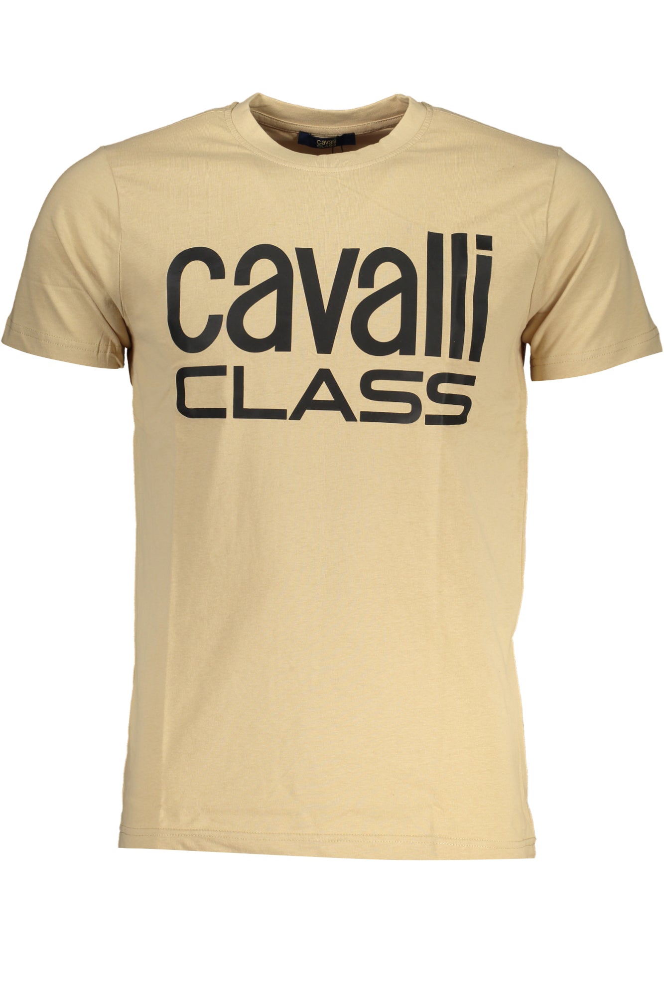 CAMISETA DE MANGA CORTA PARA HOMBRE CAVALLI CLASS, BEIGE 