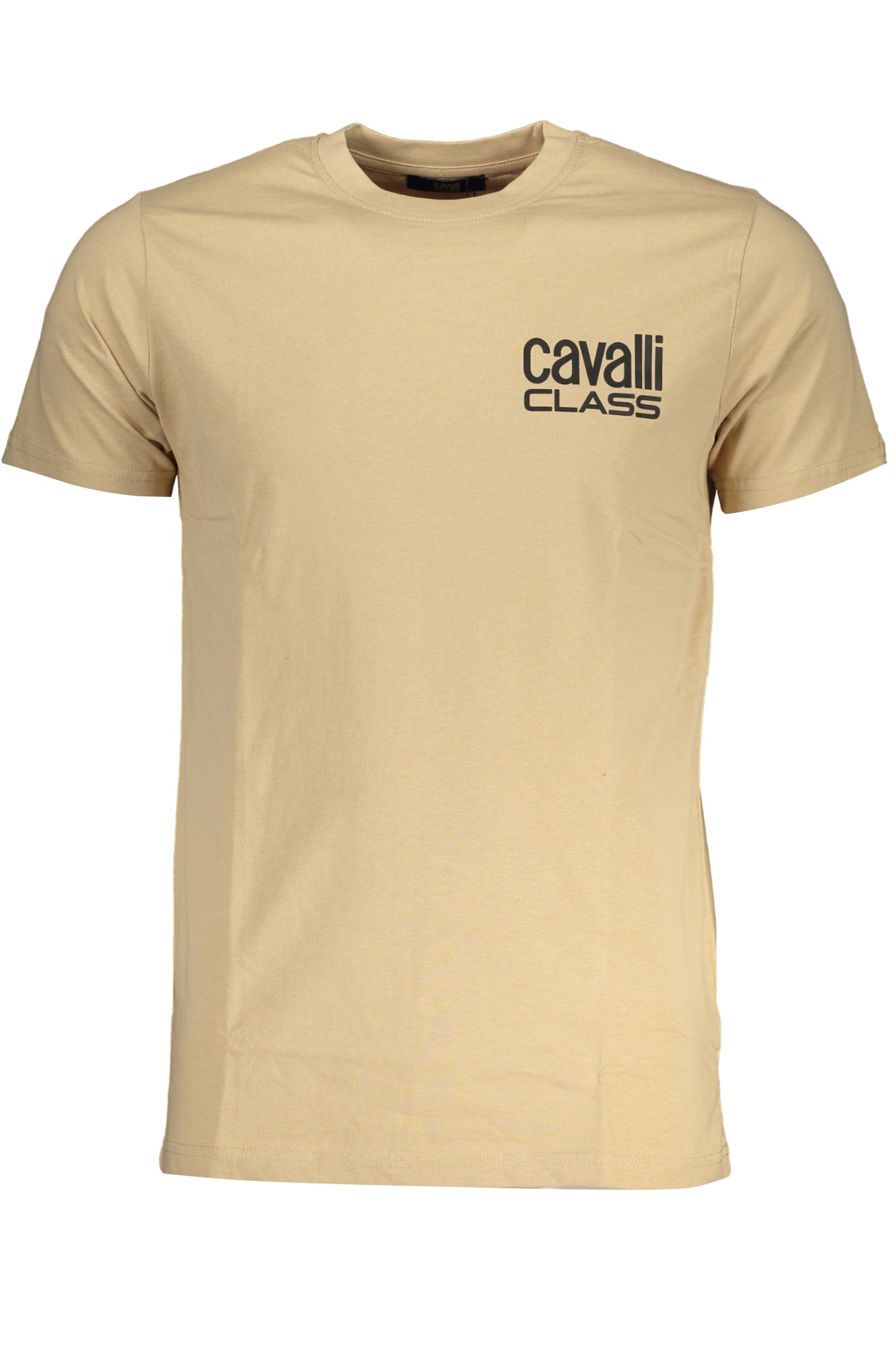 CAMISETA DE MANGA CORTA PARA HOMBRE CAVALLI CLASS, BEIGE 
