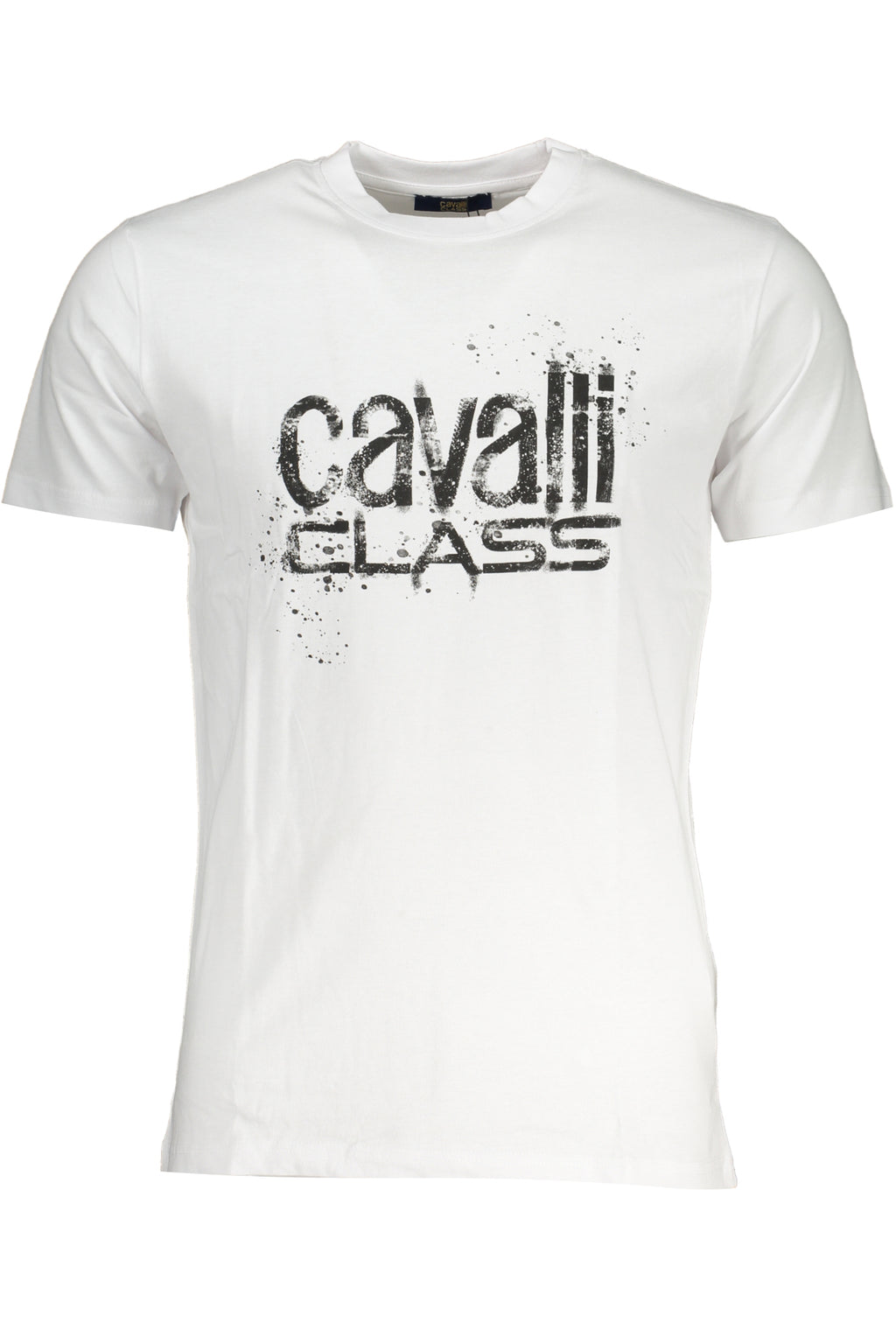 CAMISETA DE MANGA CORTA CAVALLI CLASS PARA HOMBRE BLANCA 