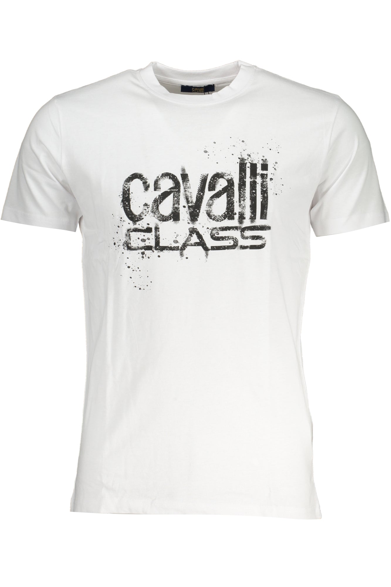 CAMISETA DE MANGA CORTA CAVALLI CLASS PARA HOMBRE BLANCA 