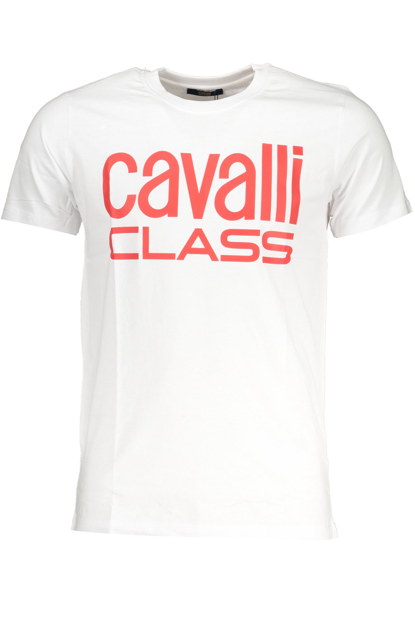 CAMISETA DE MANGA CORTA CAVALLI CLASS PARA HOMBRE BLANCA 