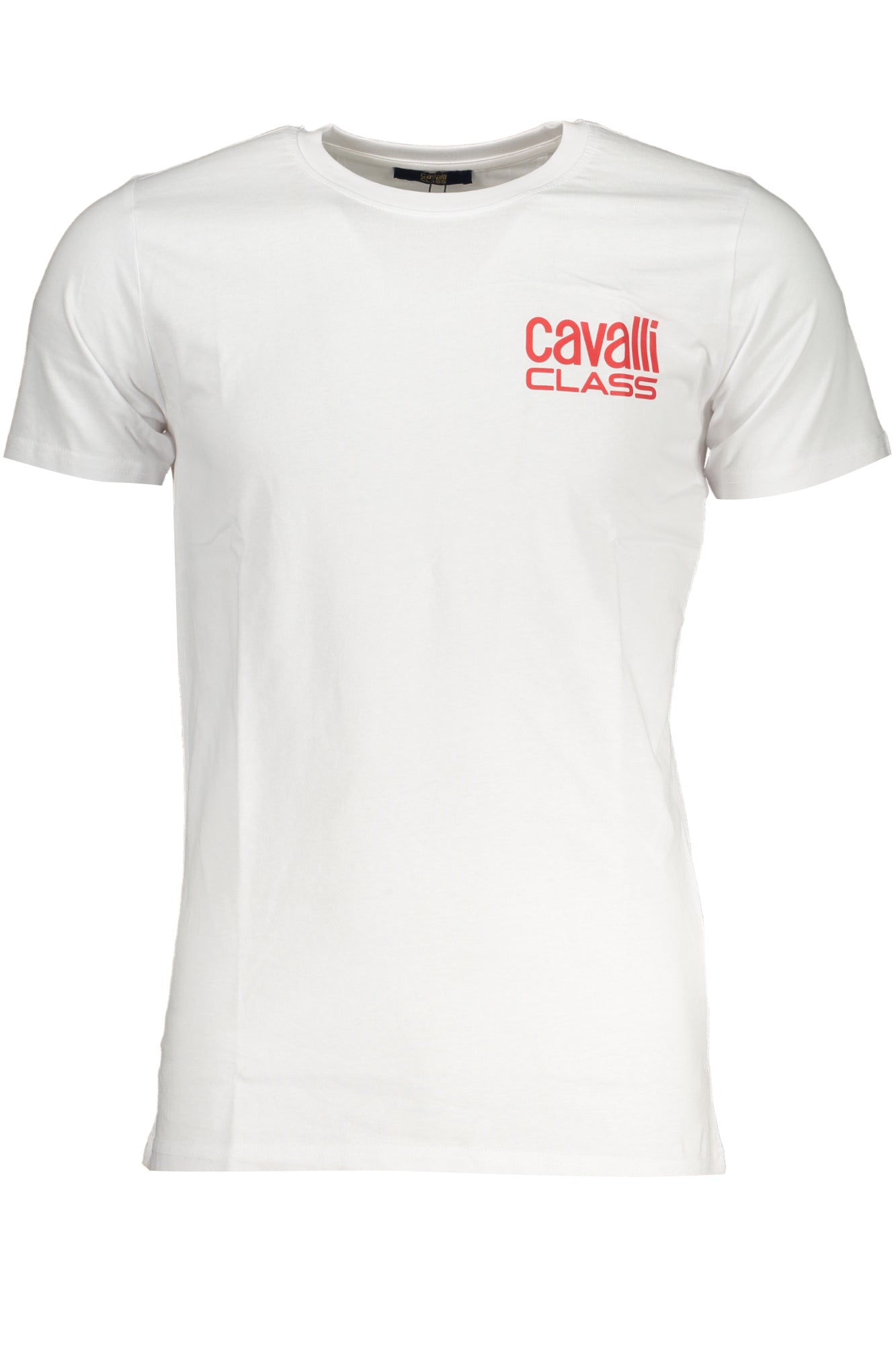 CAMISETA DE MANGA CORTA CAVALLI CLASS PARA HOMBRE BLANCA 