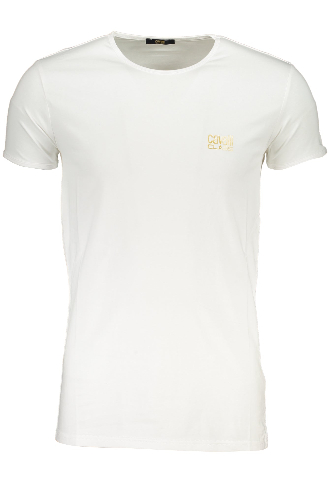 CAMISETA DE MANGA CORTA CAVALLI CLASS PARA HOMBRE BLANCA 