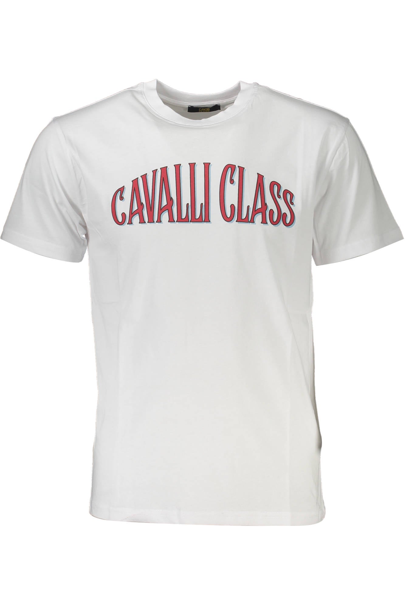 CAMISETA DE MANGA CORTA CAVALLI CLASS PARA HOMBRE BLANCA 