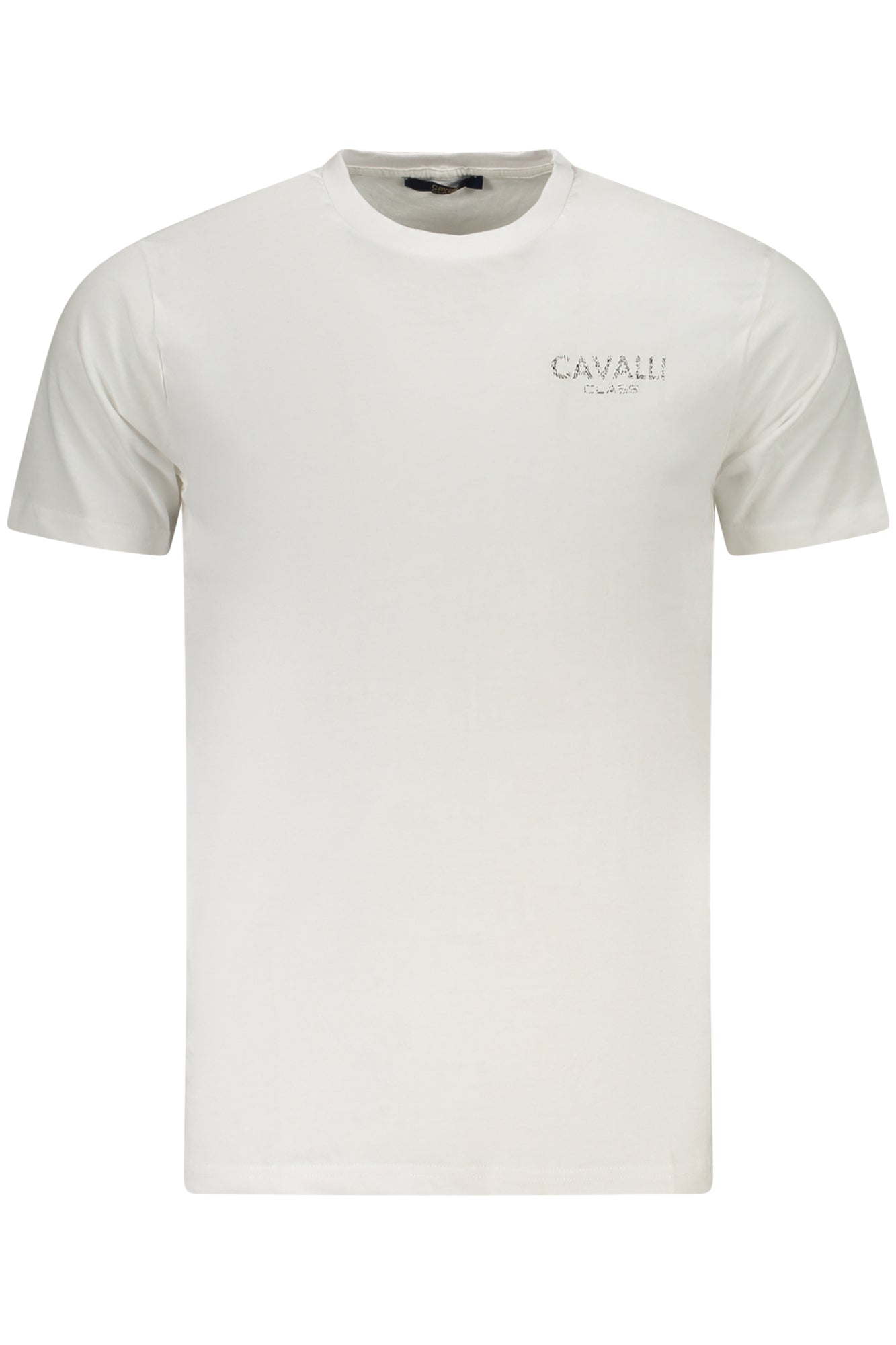 CAMISETA DE MANGA CORTA CAVALLI CLASS PARA HOMBRE BLANCA 