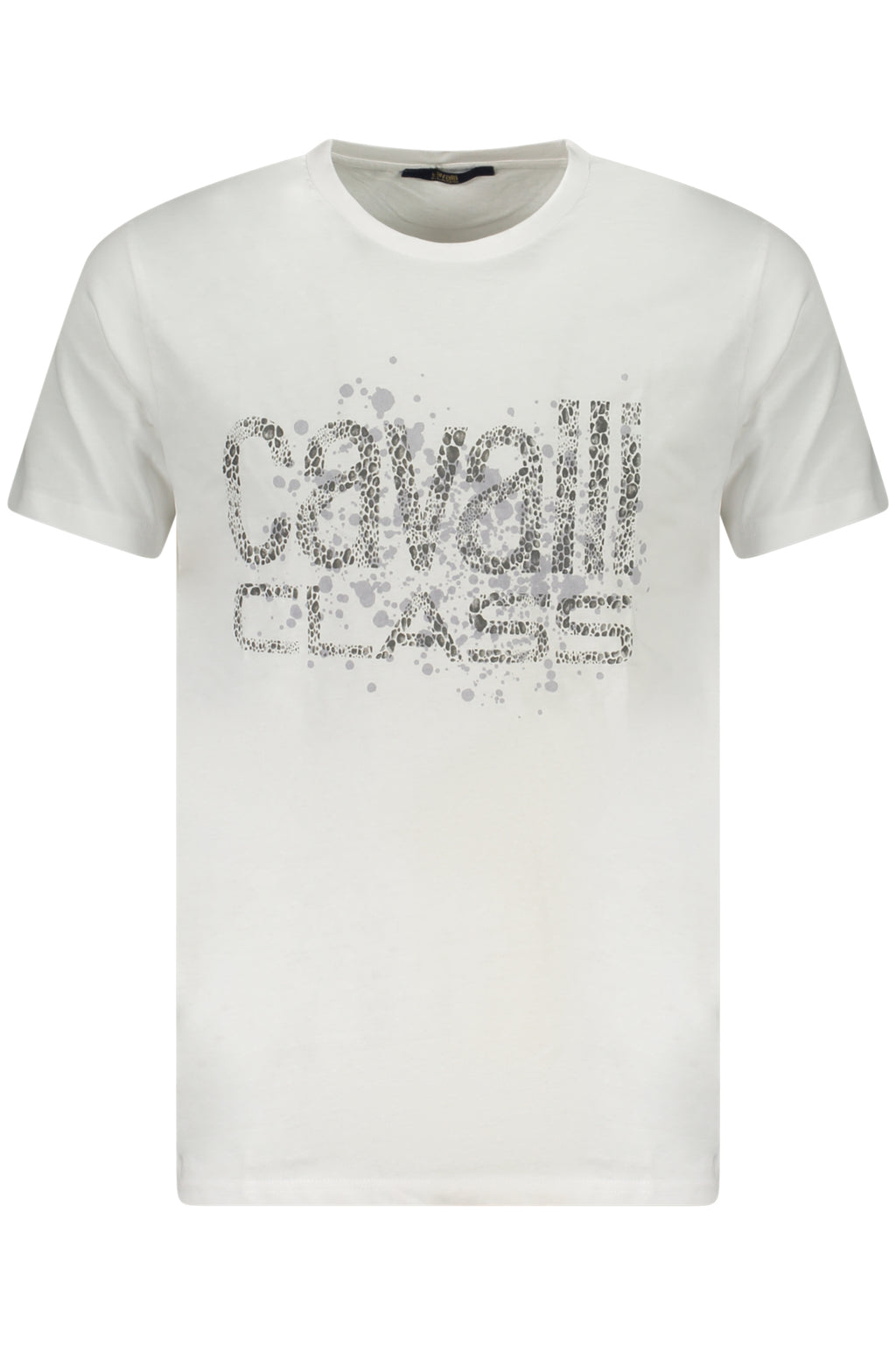 CAMISETA DE MANGA CORTA CAVALLI CLASS PARA HOMBRE BLANCA 