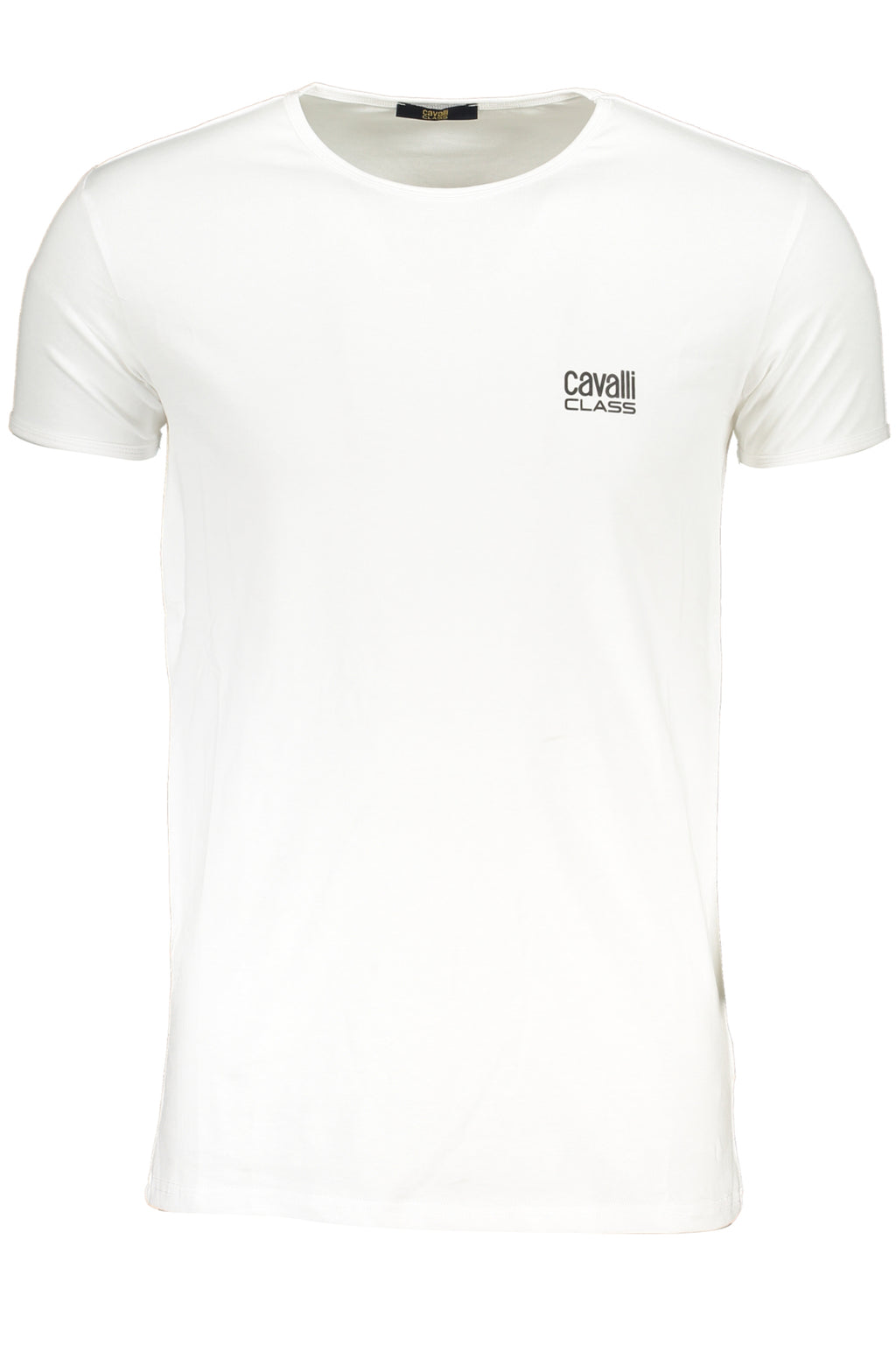 CAMISETA DE MANGA CORTA CAVALLI CLASS PARA HOMBRE BLANCA 
