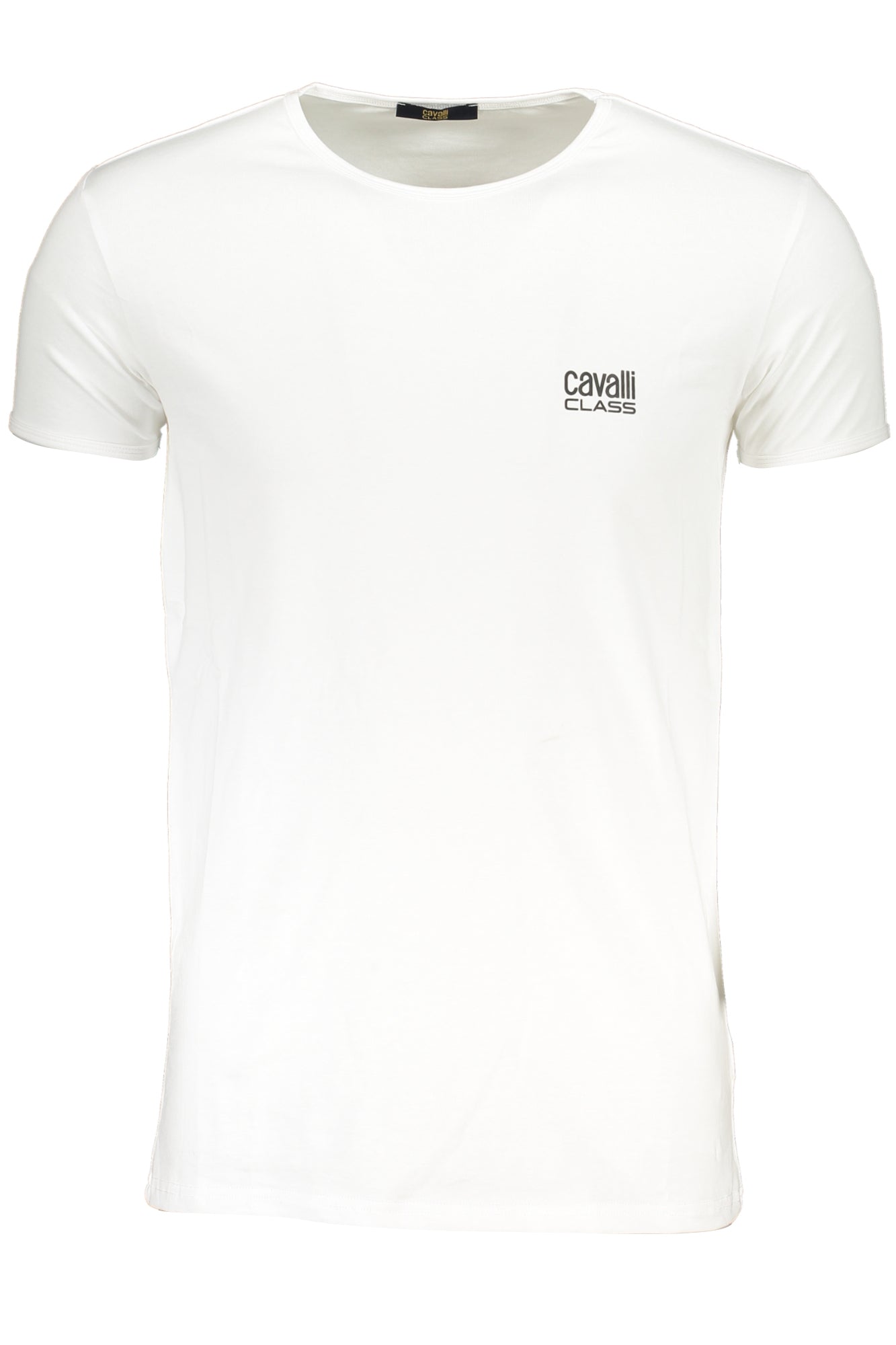 CAMISETA DE MANGA CORTA CAVALLI CLASS PARA HOMBRE BLANCA 