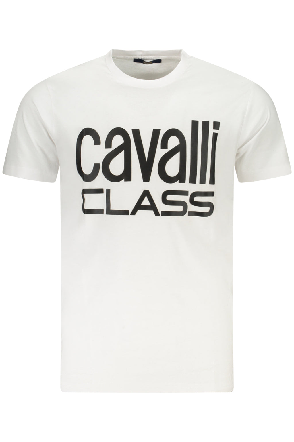 CAMISETA DE MANGA CORTA CAVALLI CLASS PARA HOMBRE BLANCA 
