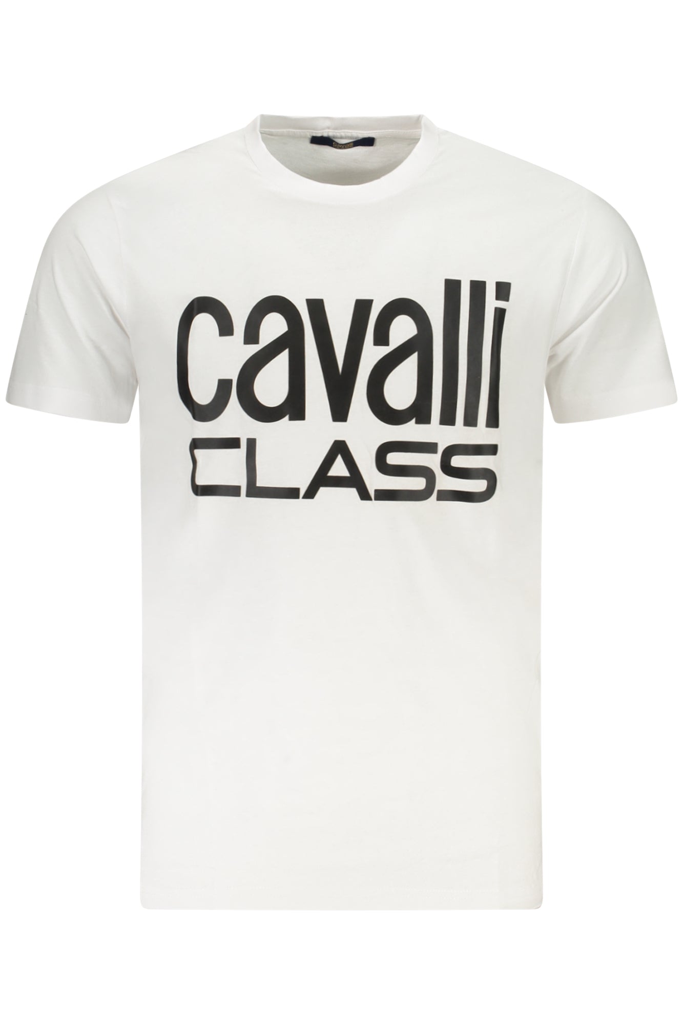 CAMISETA DE MANGA CORTA CAVALLI CLASS PARA HOMBRE BLANCA 