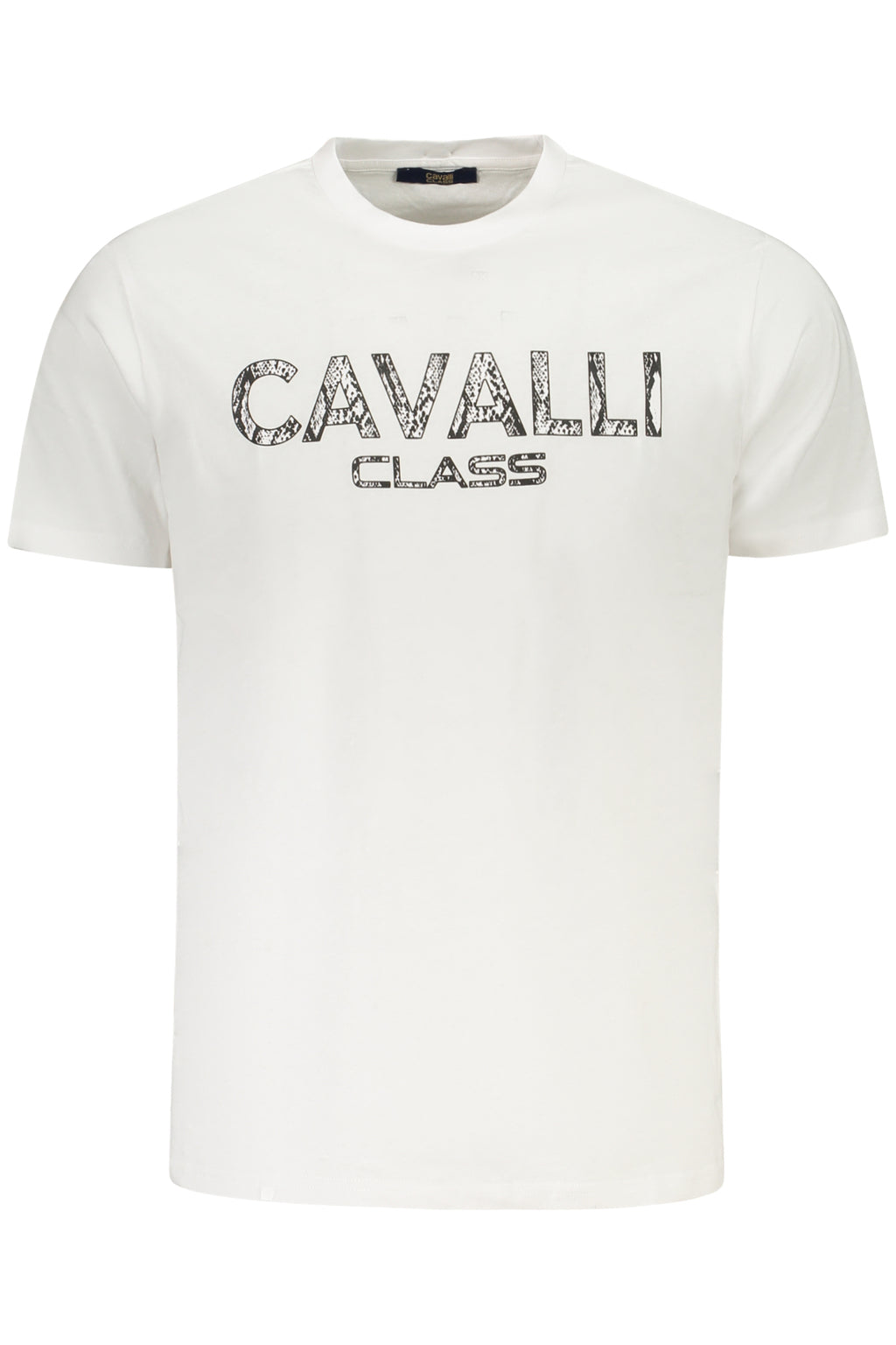 CAMISETA DE MANGA CORTA CAVALLI CLASS PARA HOMBRE BLANCA 