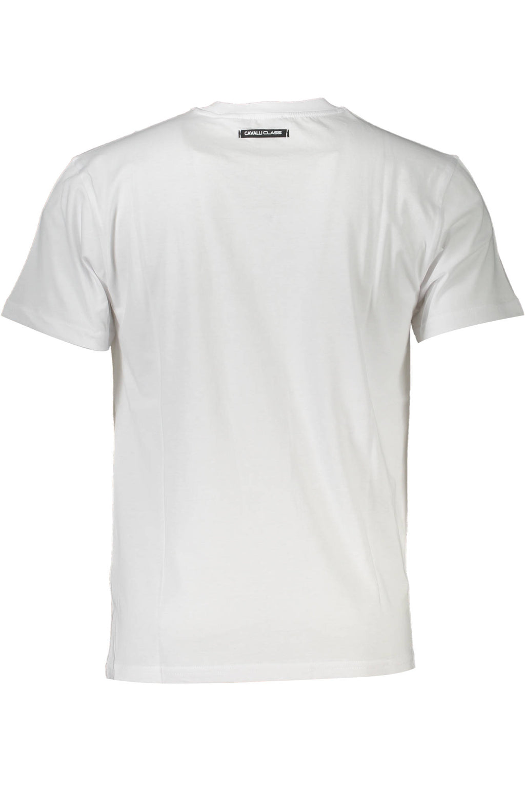 CAMISETA DE MANGA CORTA CAVALLI CLASS PARA HOMBRE BLANCA 
