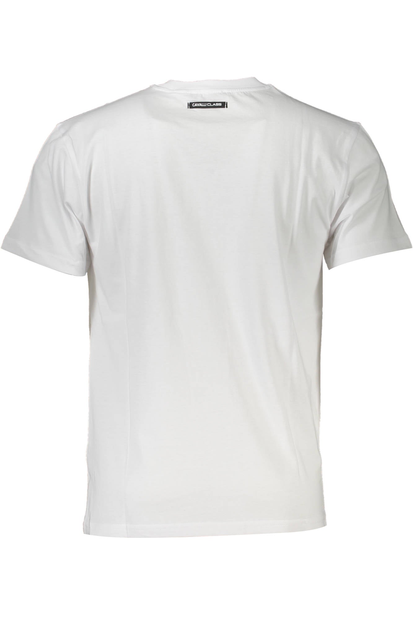 CAMISETA DE MANGA CORTA CAVALLI CLASS PARA HOMBRE BLANCA 