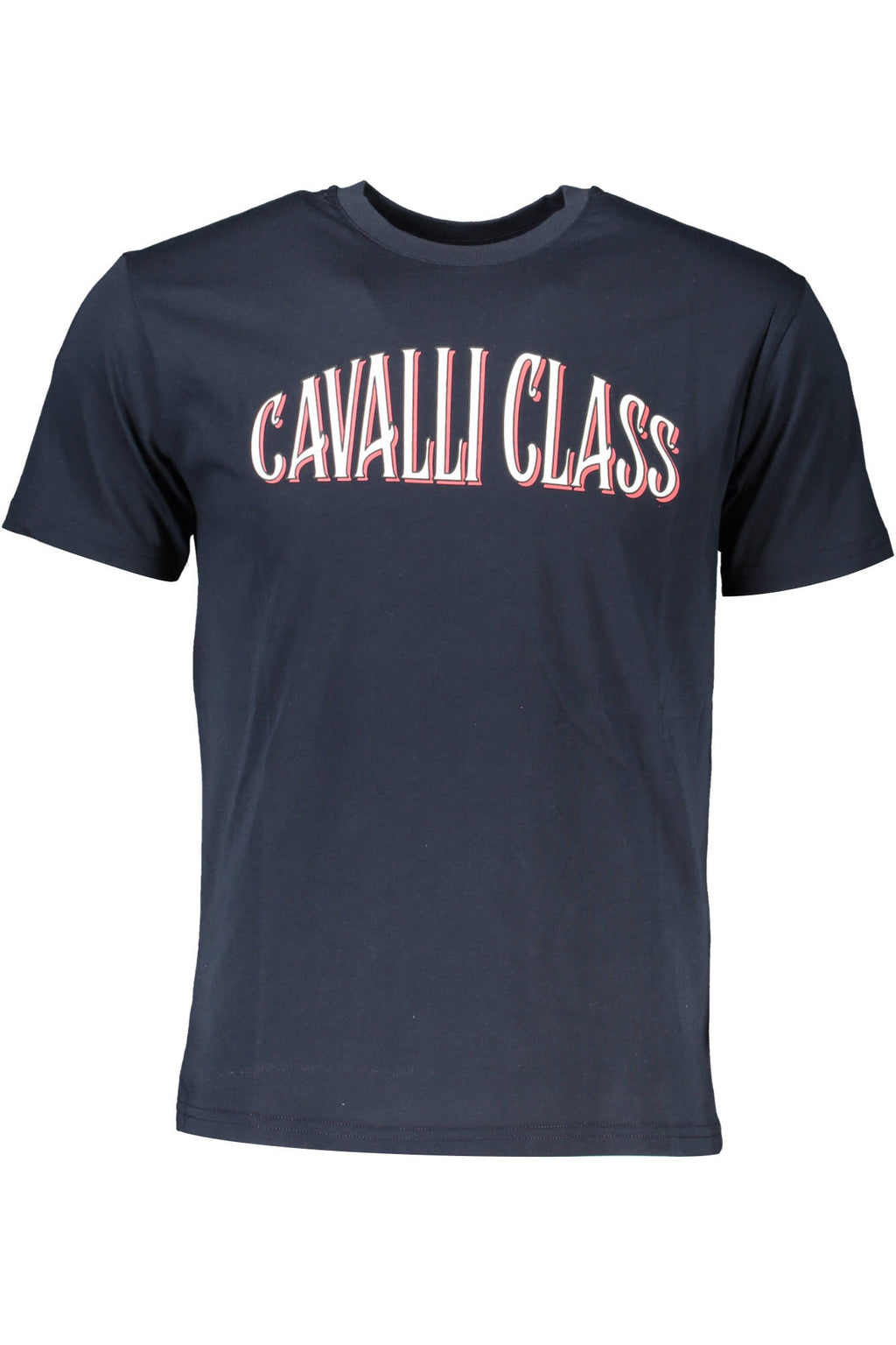 CAMISETA DE MANGA CORTA CAVALLI CLASS PARA HOMBRE AZUL 