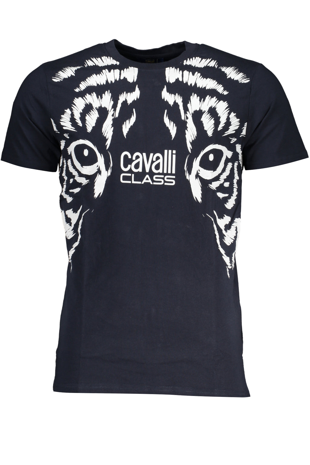 CAMISETA DE MANGA CORTA CAVALLI CLASS PARA HOMBRE AZUL 