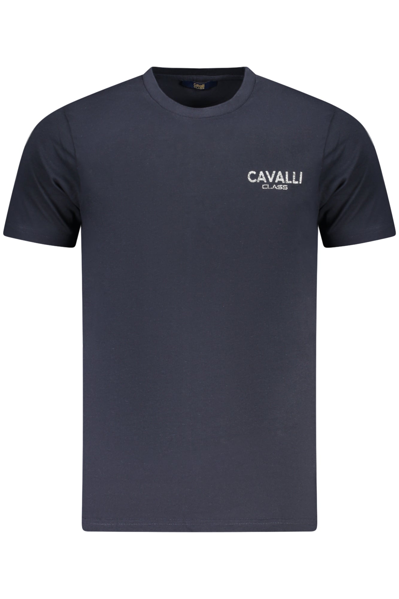CAMISETA DE MANGA CORTA CAVALLI CLASS PARA HOMBRE AZUL 