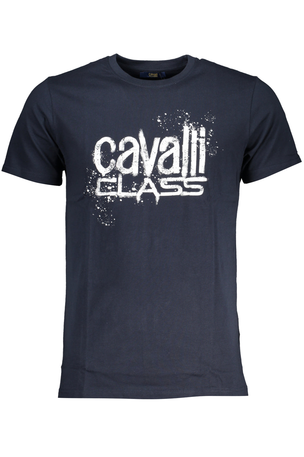 CAMISETA DE MANGA CORTA CAVALLI CLASS PARA HOMBRE AZUL 