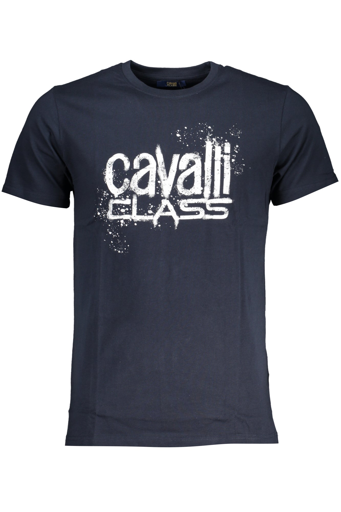 CAMISETA DE MANGA CORTA CAVALLI CLASS PARA HOMBRE AZUL 