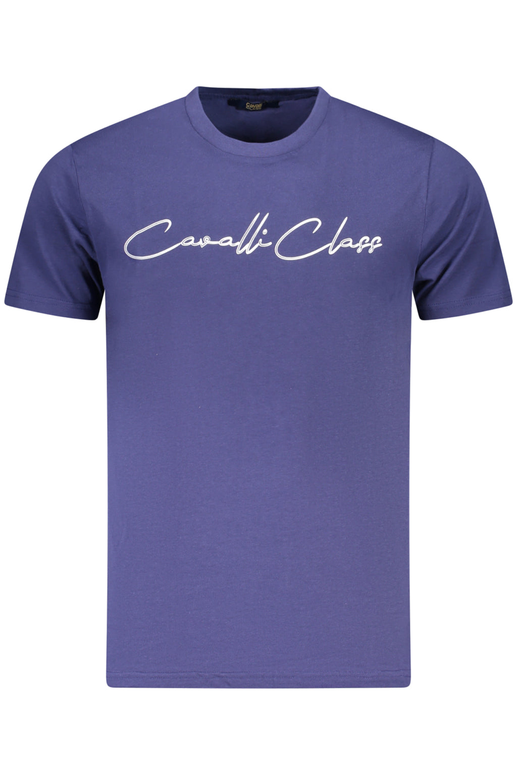 CAMISETA DE MANGA CORTA CAVALLI CLASS PARA HOMBRE AZUL 