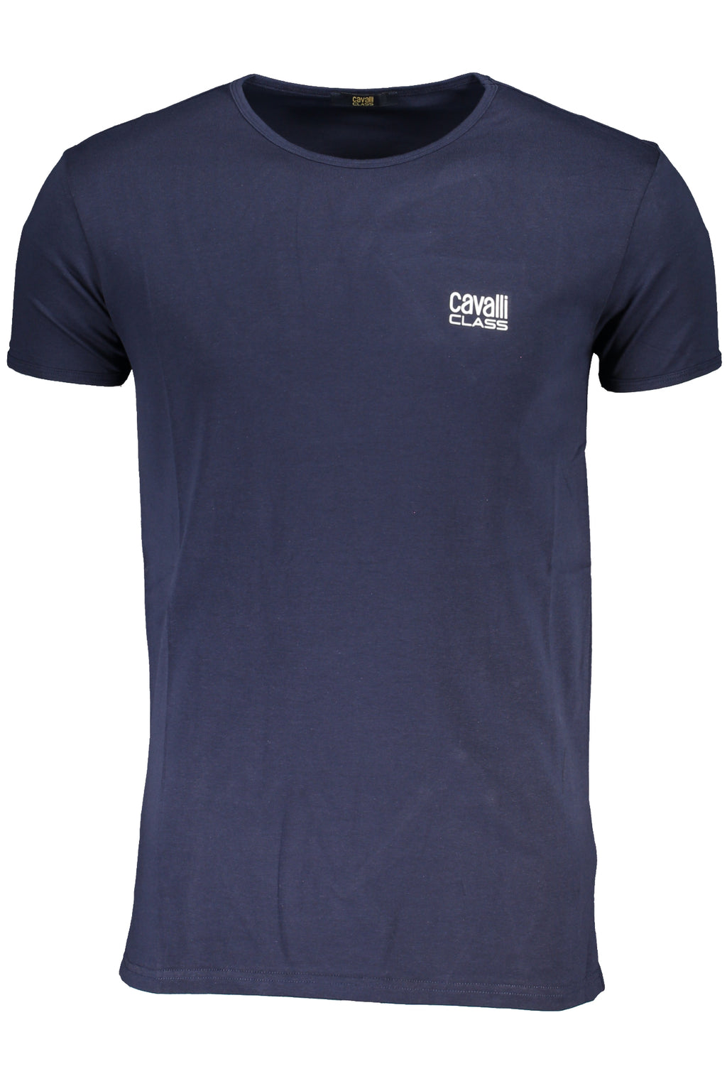 CAMISETA DE MANGA CORTA CAVALLI CLASS PARA HOMBRE AZUL 