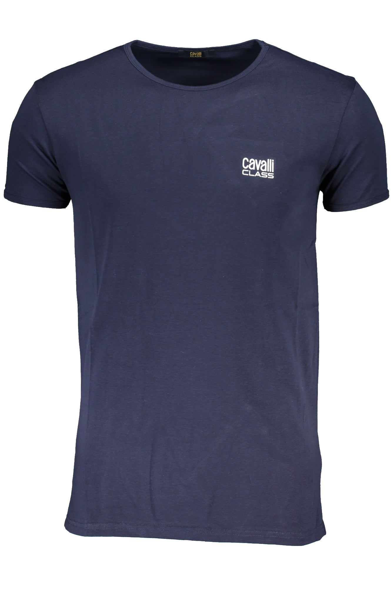 CAMISETA DE MANGA CORTA CAVALLI CLASS PARA HOMBRE AZUL 