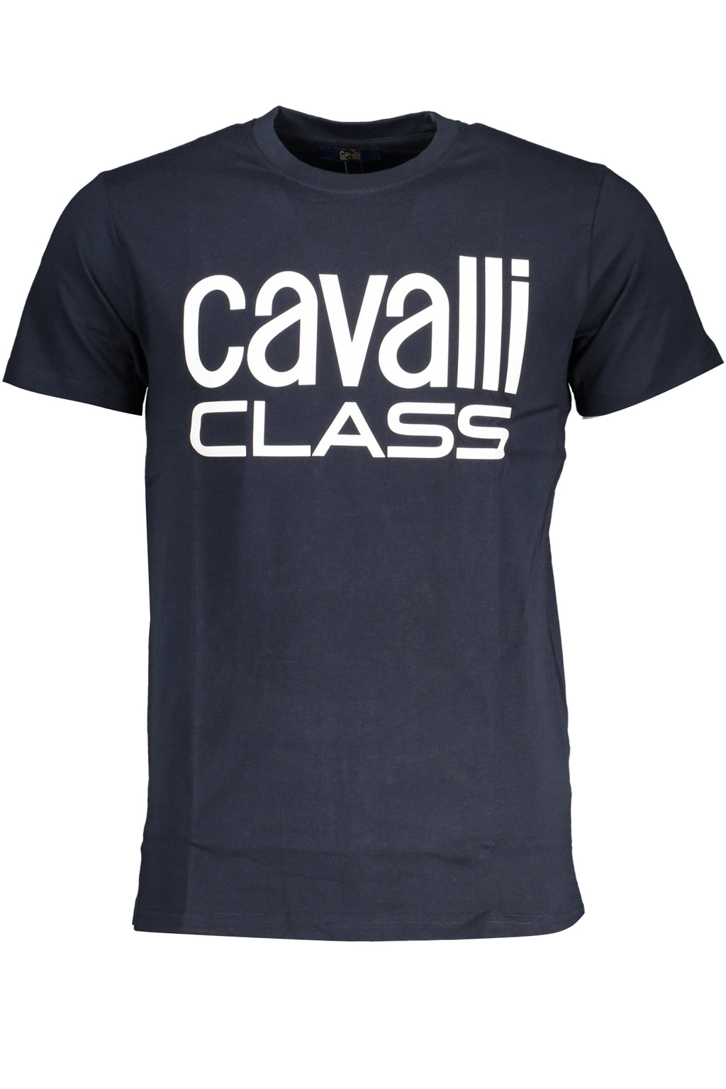 CAMISETA DE MANGA CORTA CAVALLI CLASS PARA HOMBRE AZUL 