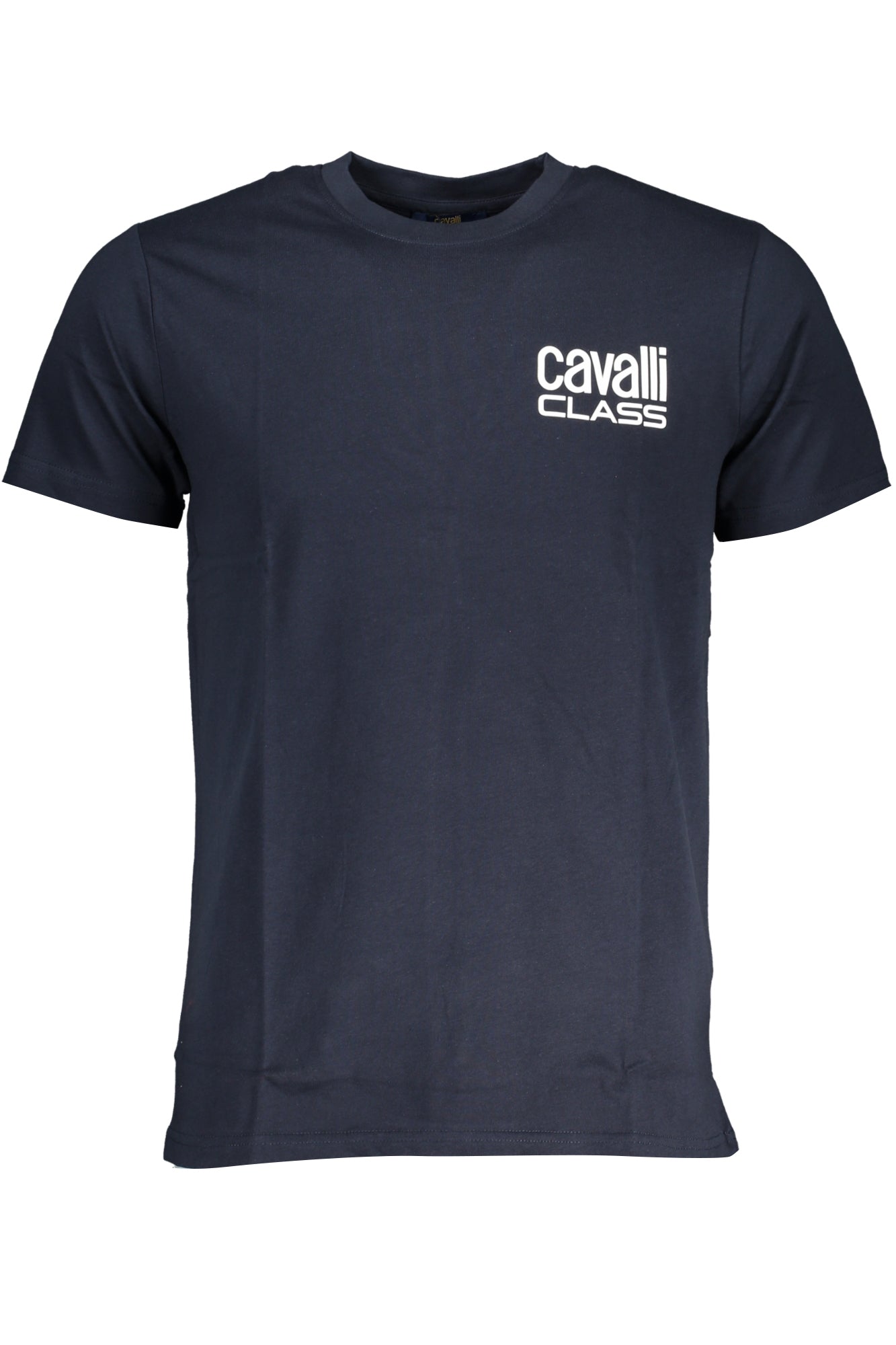 CAMISETA DE MANGA CORTA CAVALLI CLASS PARA HOMBRE AZUL 