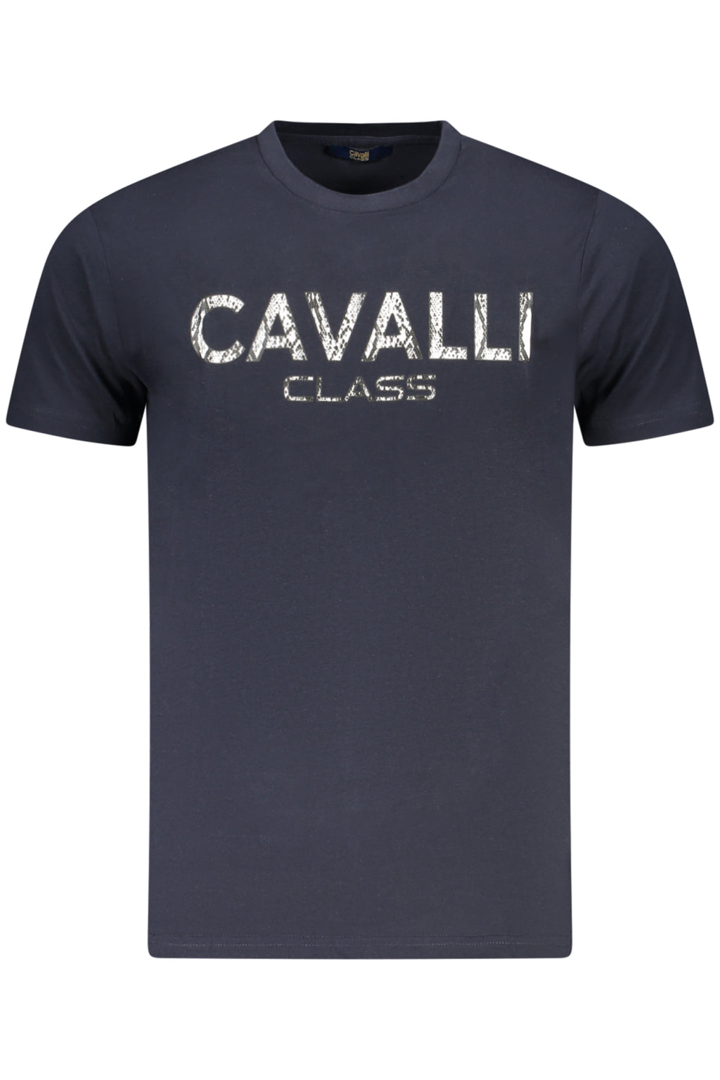 CAMISETA DE MANGA CORTA CAVALLI CLASS PARA HOMBRE AZUL 