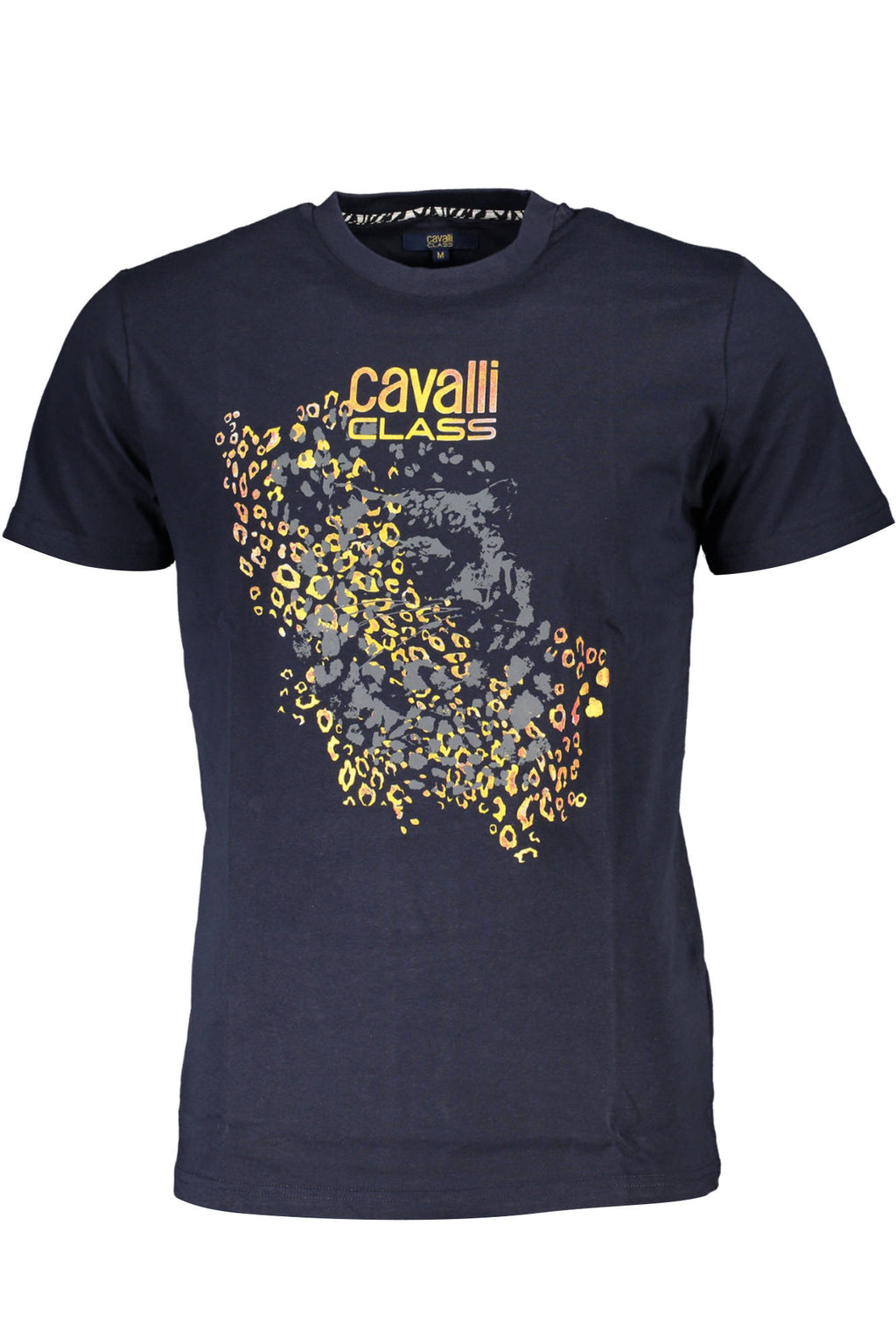 CAMISETA DE MANGA CORTA CAVALLI CLASS PARA HOMBRE AZUL 