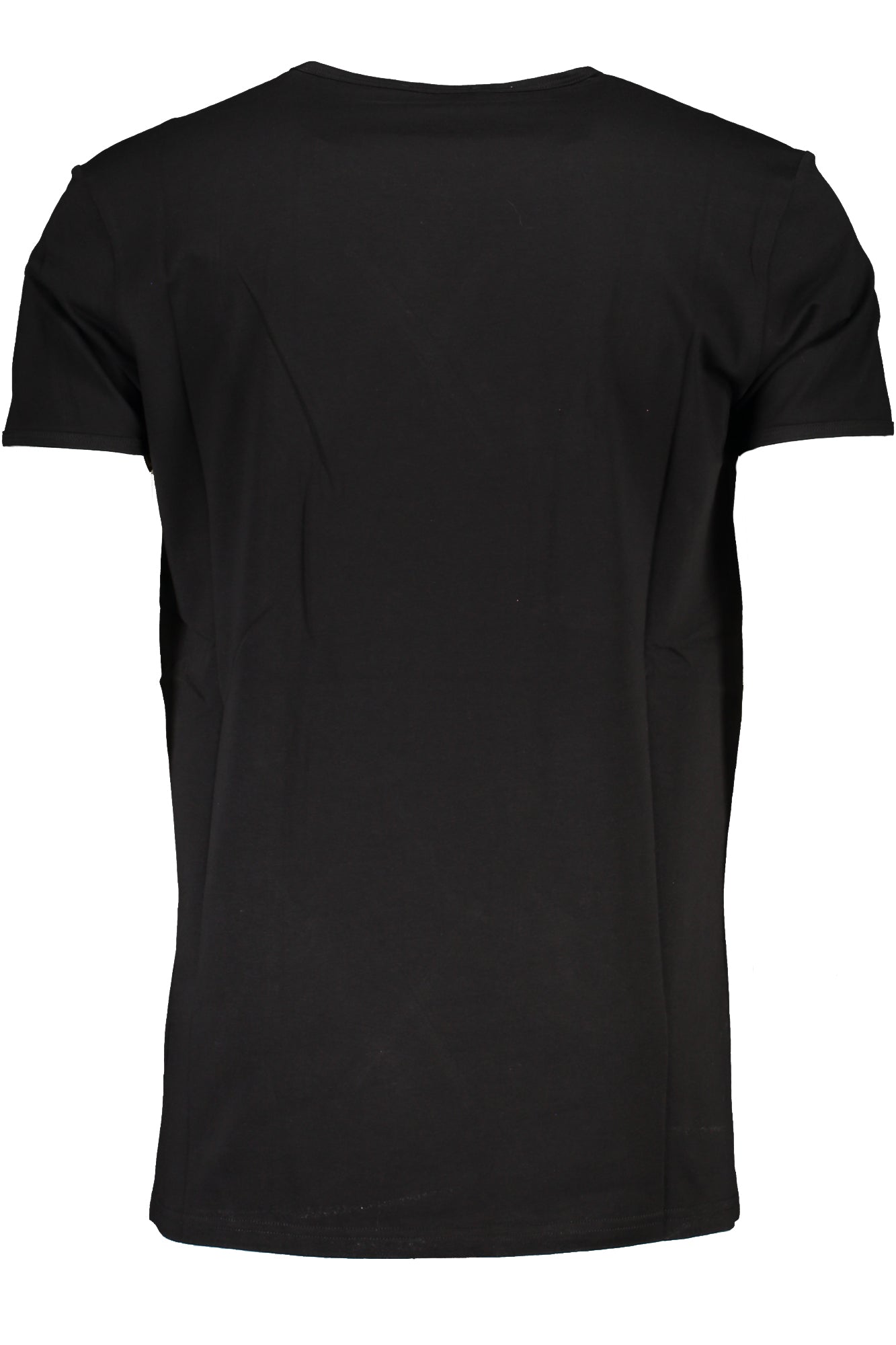 CAMISETA DE MANGA CORTA CAVALLI CLASS PARA HOMBRE NEGRA 