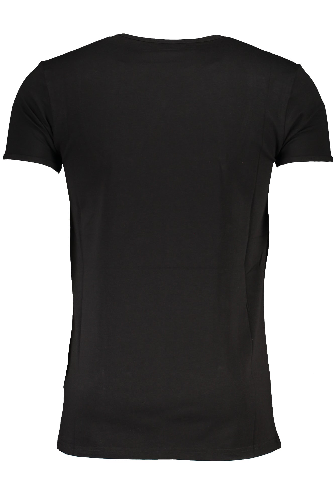 CAMISETA DE MANGA CORTA CAVALLI CLASS PARA HOMBRE NEGRA 