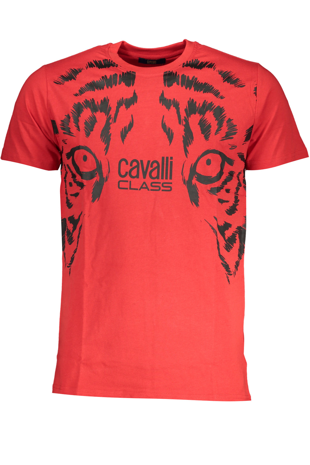 CAMISETA DE MANGA CORTA PARA HOMBRE CAVALLI CLASS, ROJA 